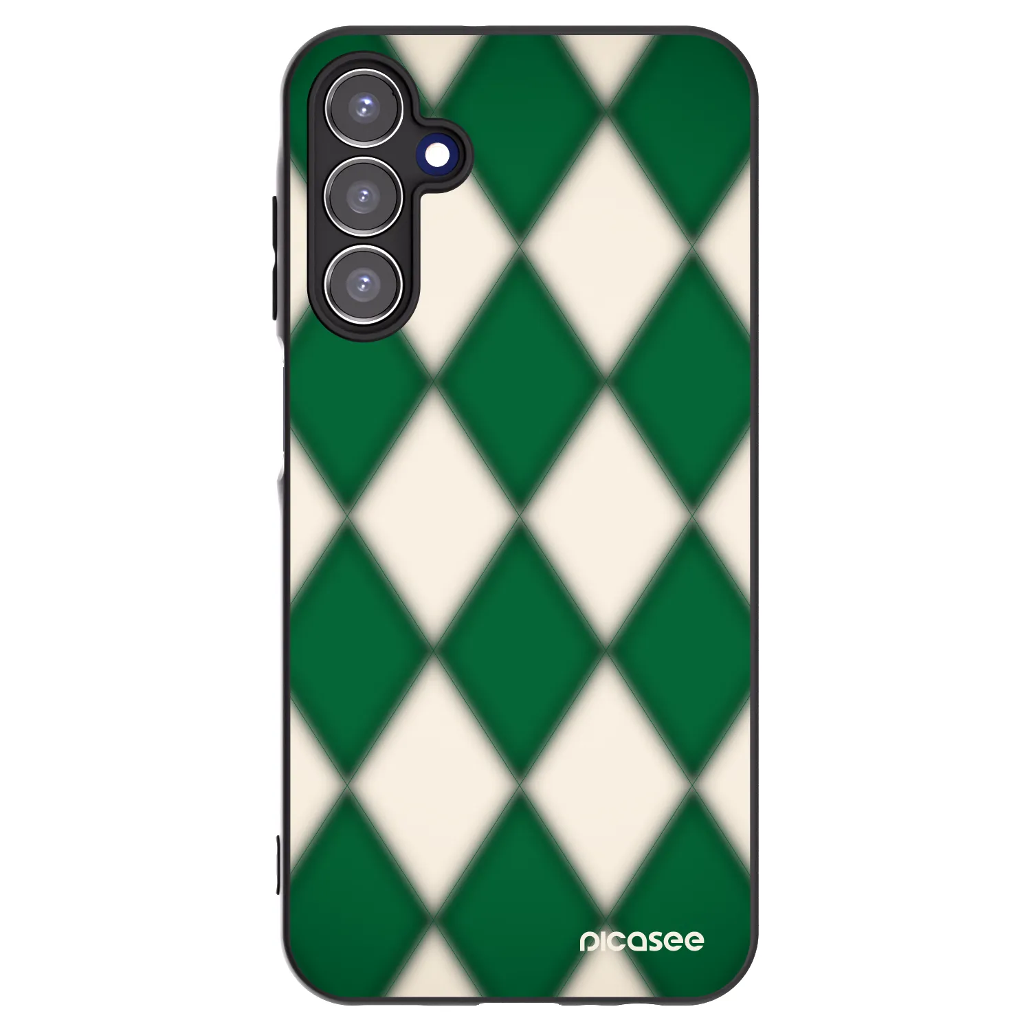 Picasee silikonski črni ovitek za Samsung Galaxy A15 A156B 5G - Emerald Diamond