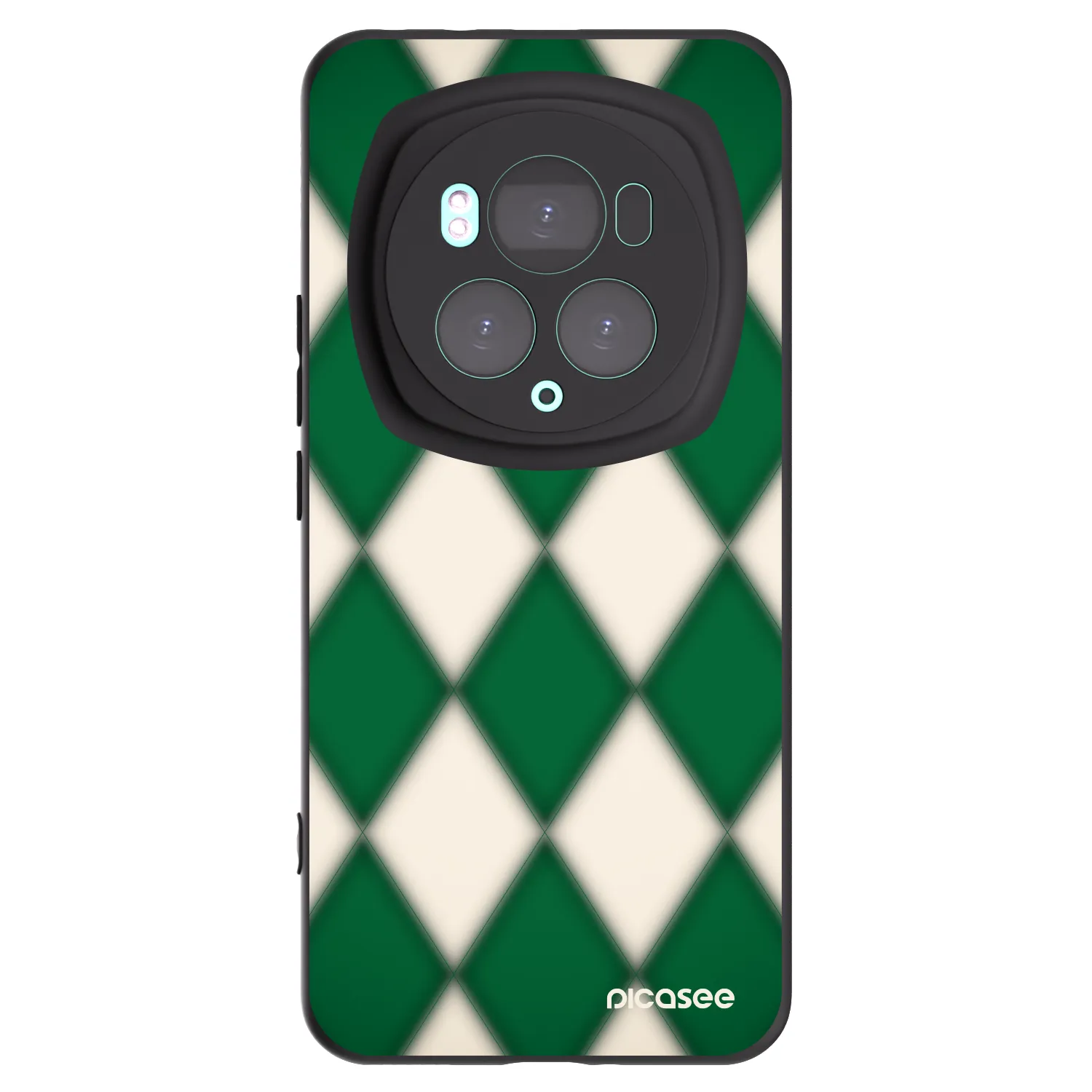 Picasee silikonski črni ovitek za Honor Magic6 Pro - Emerald Diamond