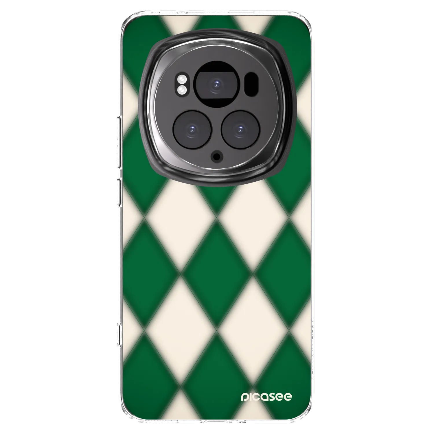 Picasee silikonski prozorni ovitek za Honor Magic6 Pro - Emerald Diamond
