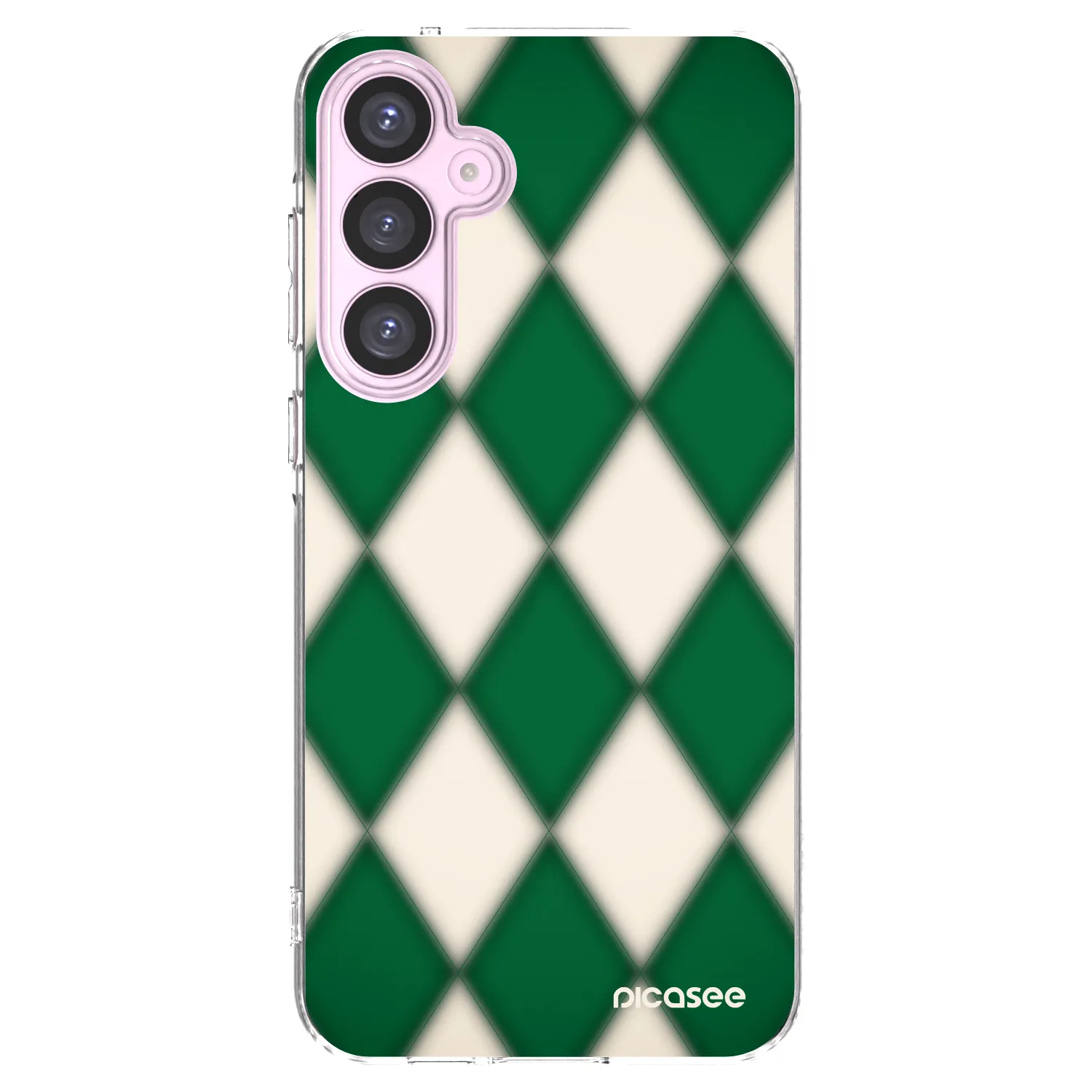 Picasee silikonski prozorni ovitek za Samsung Galaxy A55 5G A556B - Emerald Diamond