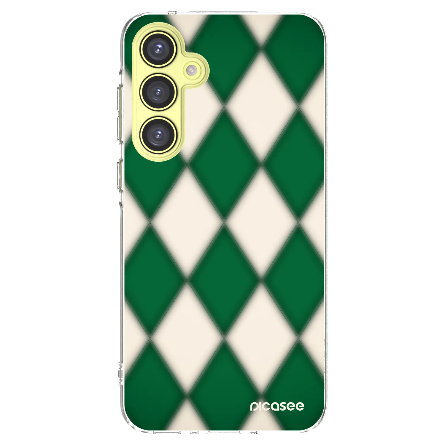 Picasee silikonski prozorni ovitek za Samsung Galaxy A35 5G A356B - Emerald Diamond
