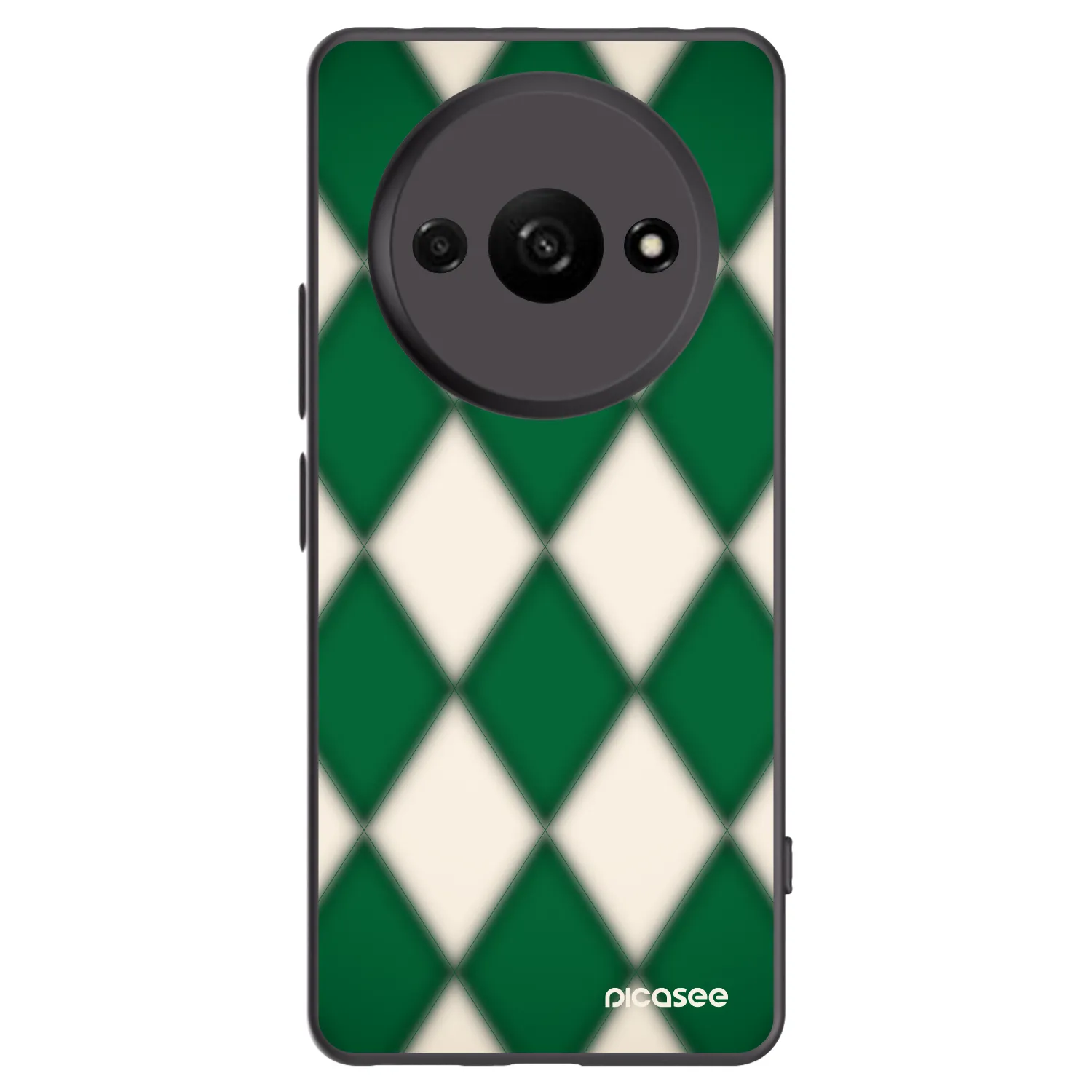 Picasee silikonski črni ovitek za Xiaomi Redmi A3 - Emerald Diamond