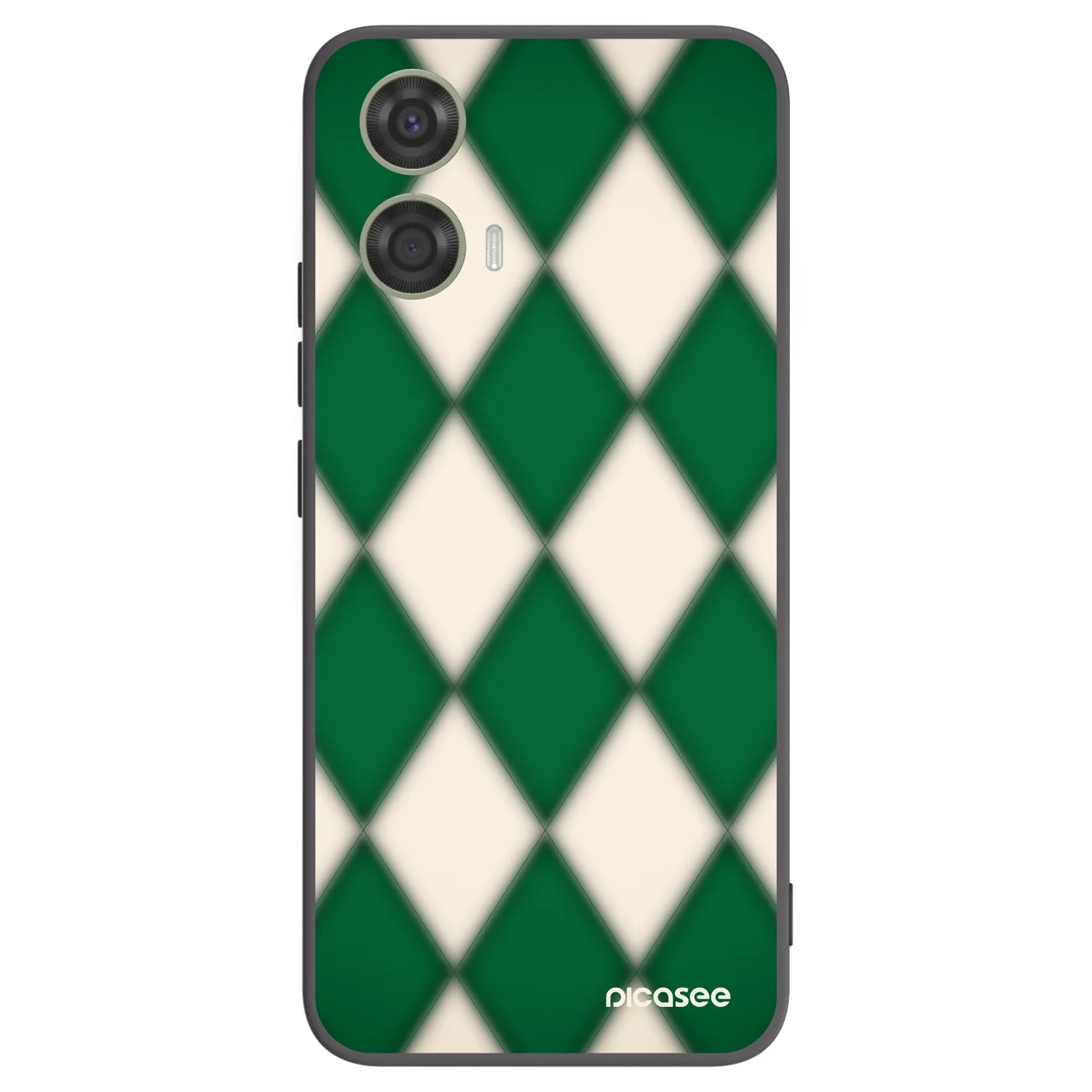 Picasee silikonski črni ovitek za Motorola Moto G24 - Emerald Diamond