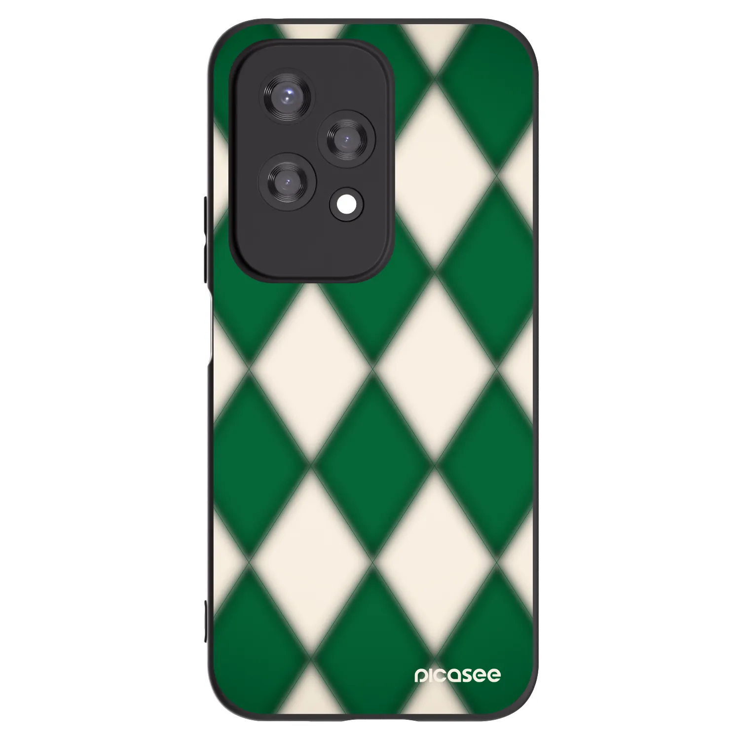 Picasee silikonski črni ovitek za Honor 200 Lite - Emerald Diamond