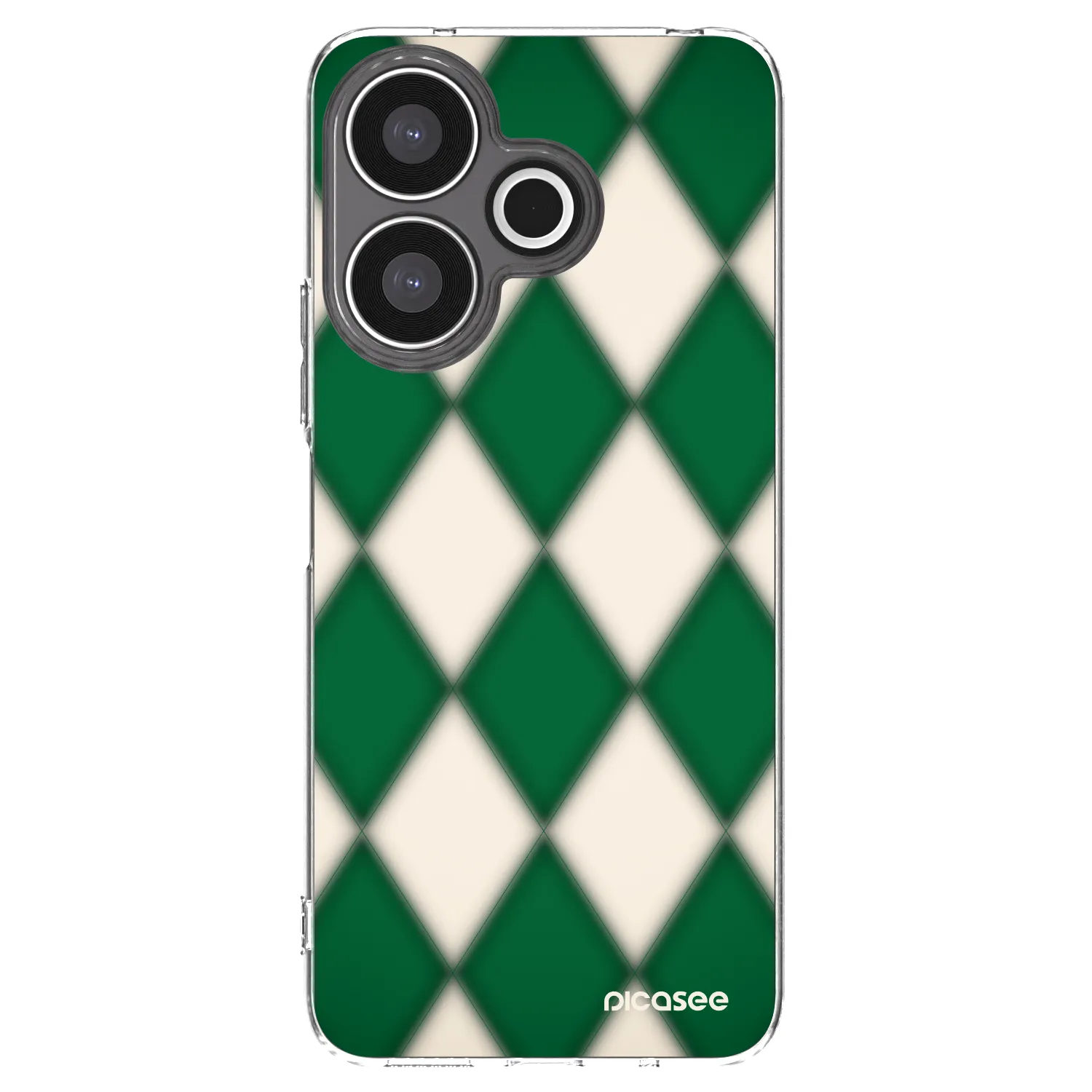 Picasee silikonski prozorni ovitek za Xiaomi Redmi 13 4G - Emerald Diamond