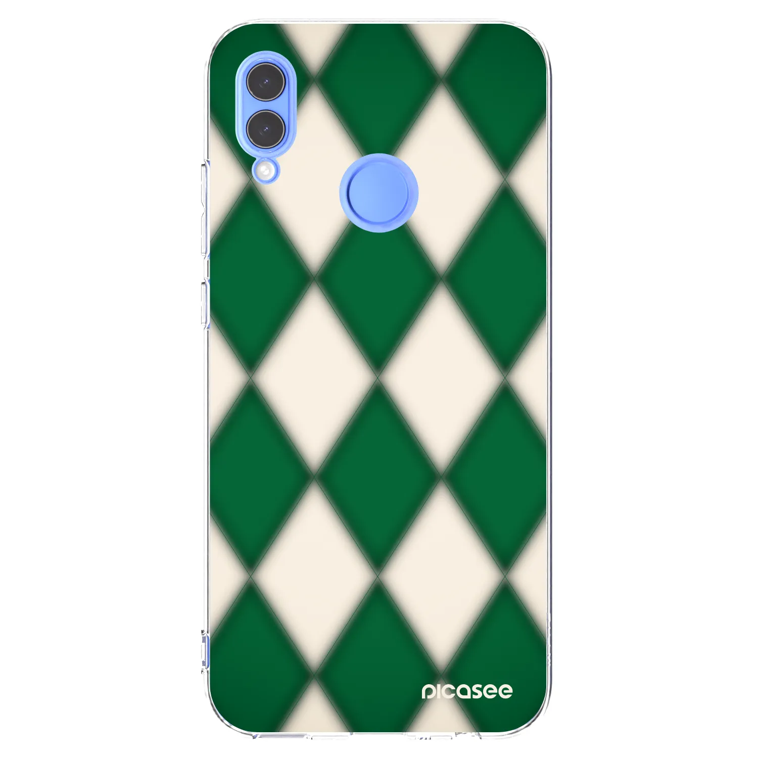Picasee silikonski prozorni ovitek za Huawei P Smart 2019 - Emerald Diamond