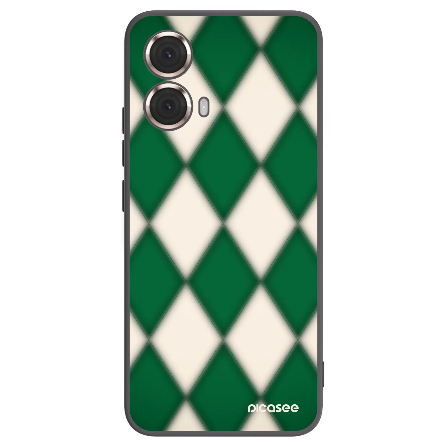 Picasee silikonski črni ovitek za Motorola Moto G85 - Emerald Diamond