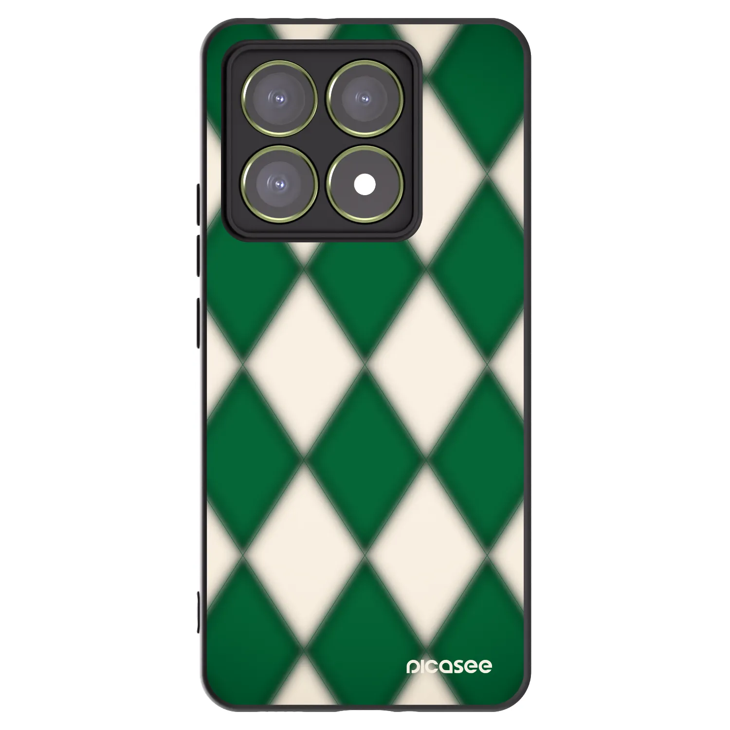 Picasee silikonski črni ovitek za Xiaomi 14T - Emerald Diamond