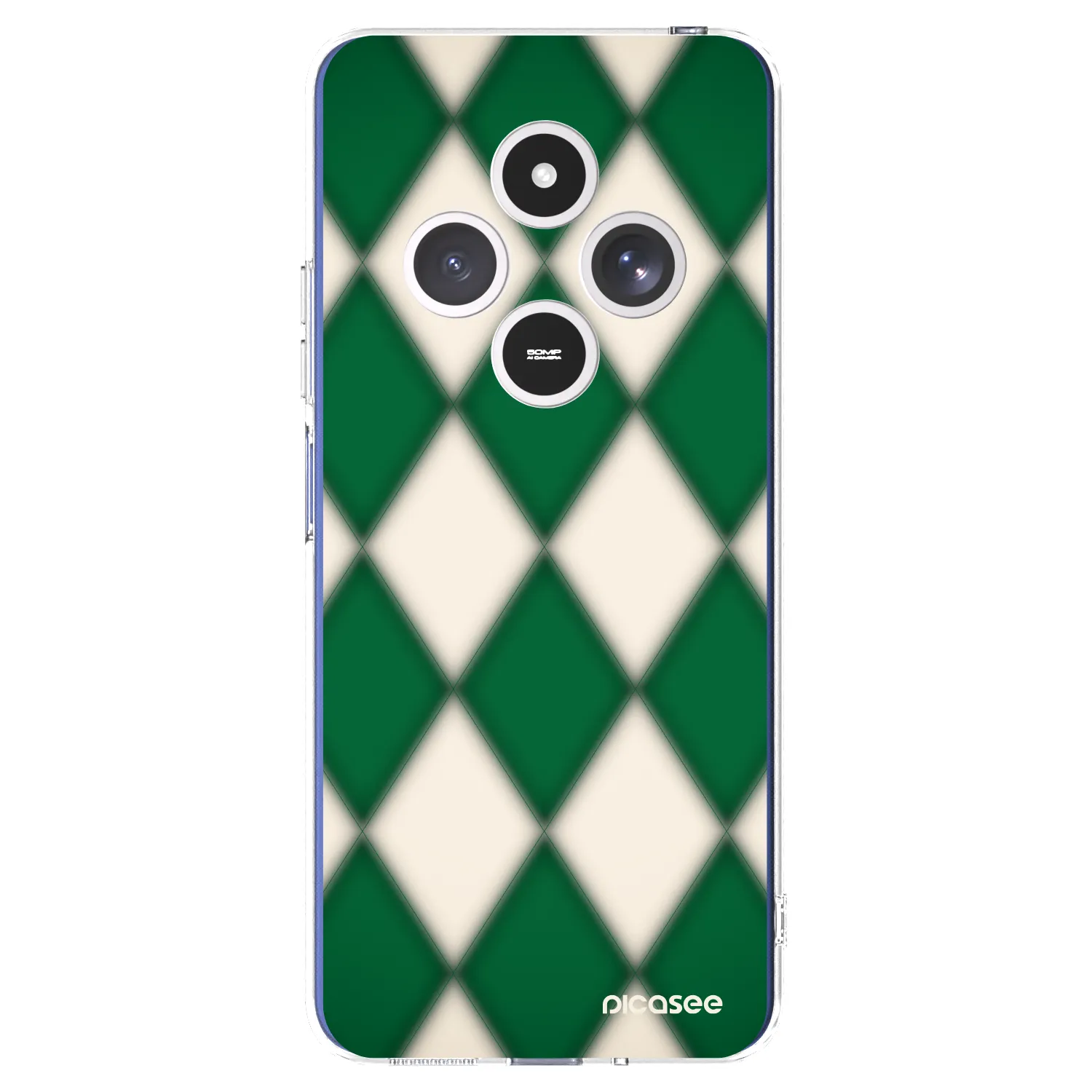 Picasee silikonski prozorni ovitek za Xiaomi Redmi 14C - Emerald Diamond