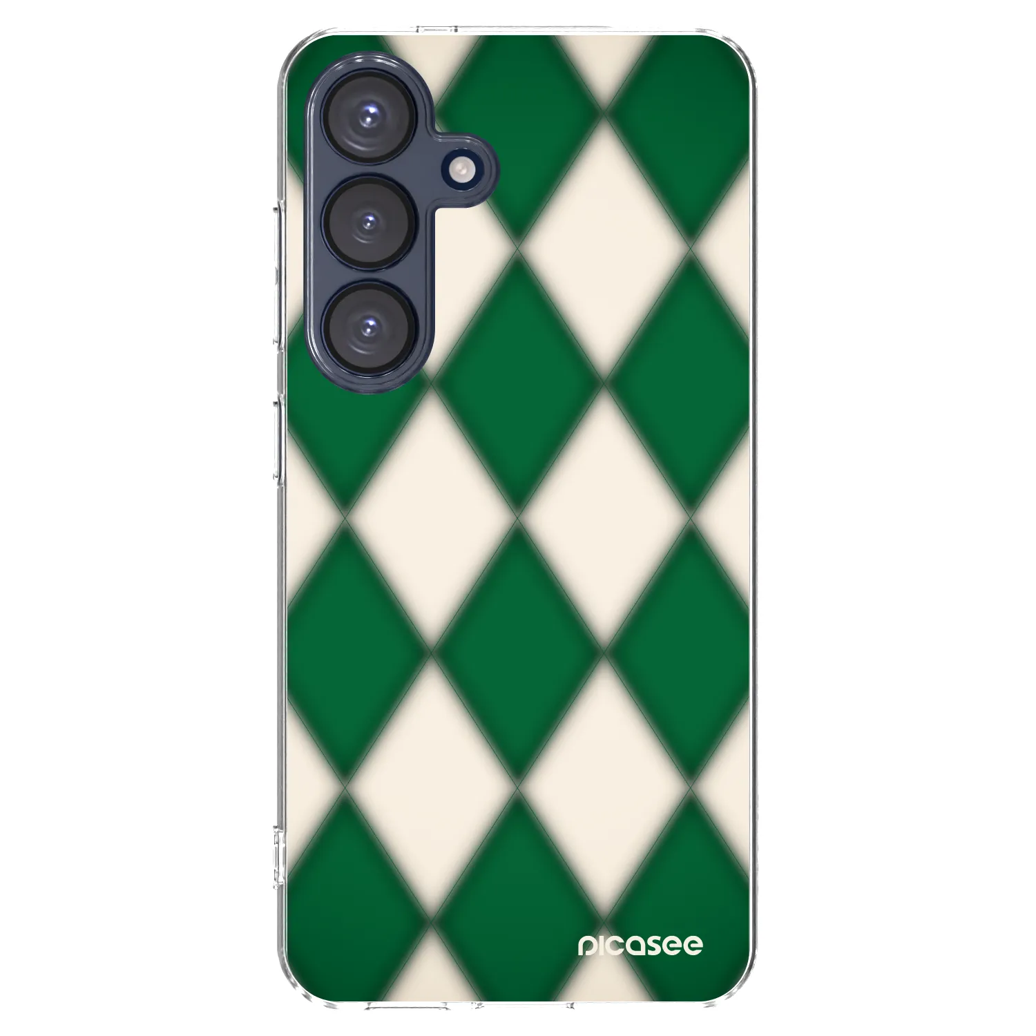 Picasee silikonski prozorni ovitek za Samsung Galaxy S25 5G - Emerald Diamond