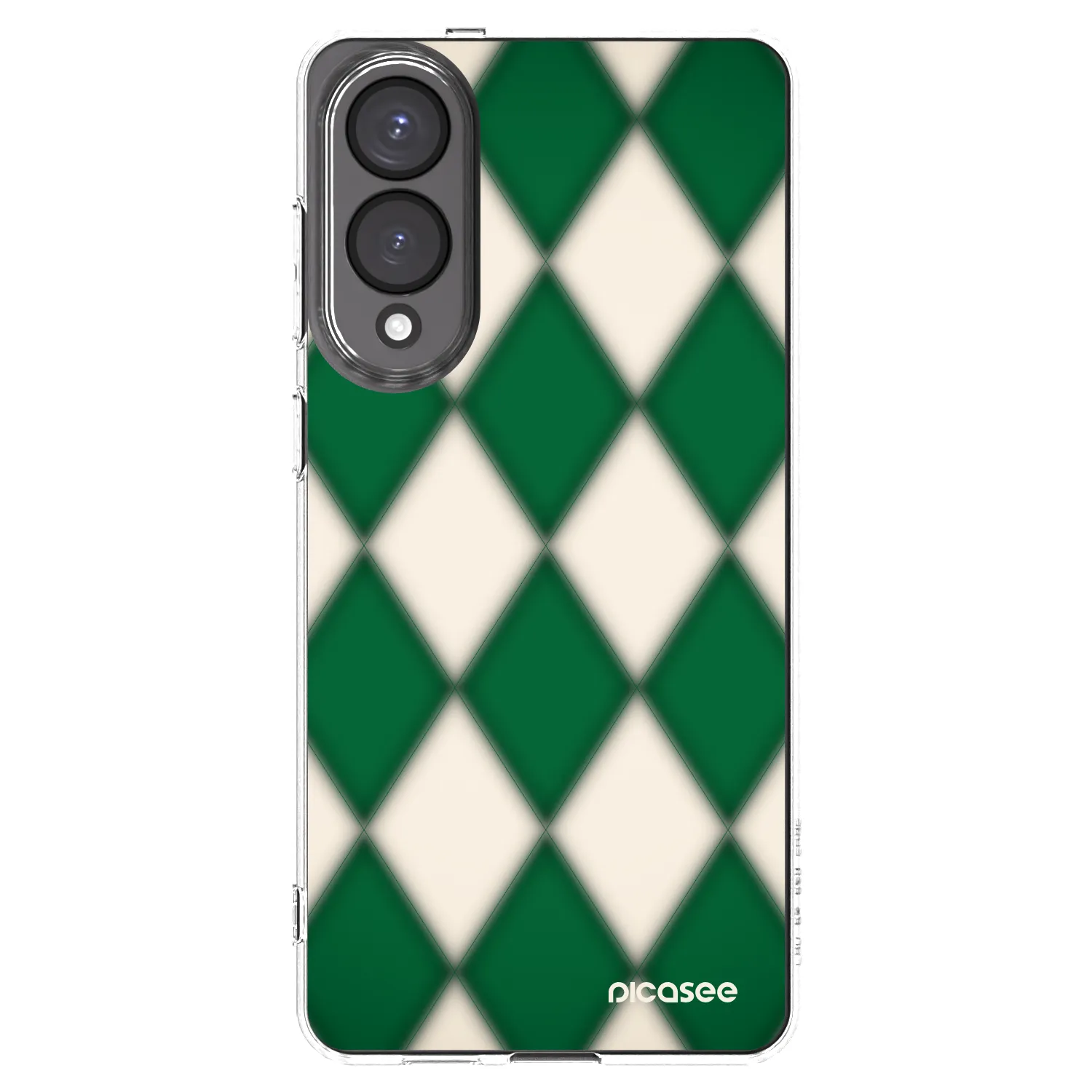 Picasee silikonski prozorni ovitek za Samsung Galaxy S25 Edge 5G - Emerald Diamond