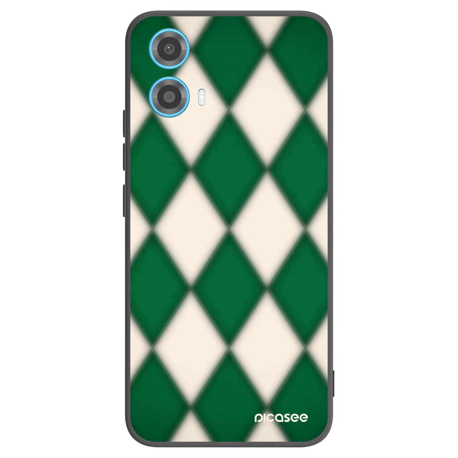 Picasee silikonski črni ovitek za Motorola Moto G34 5G - Emerald Diamond