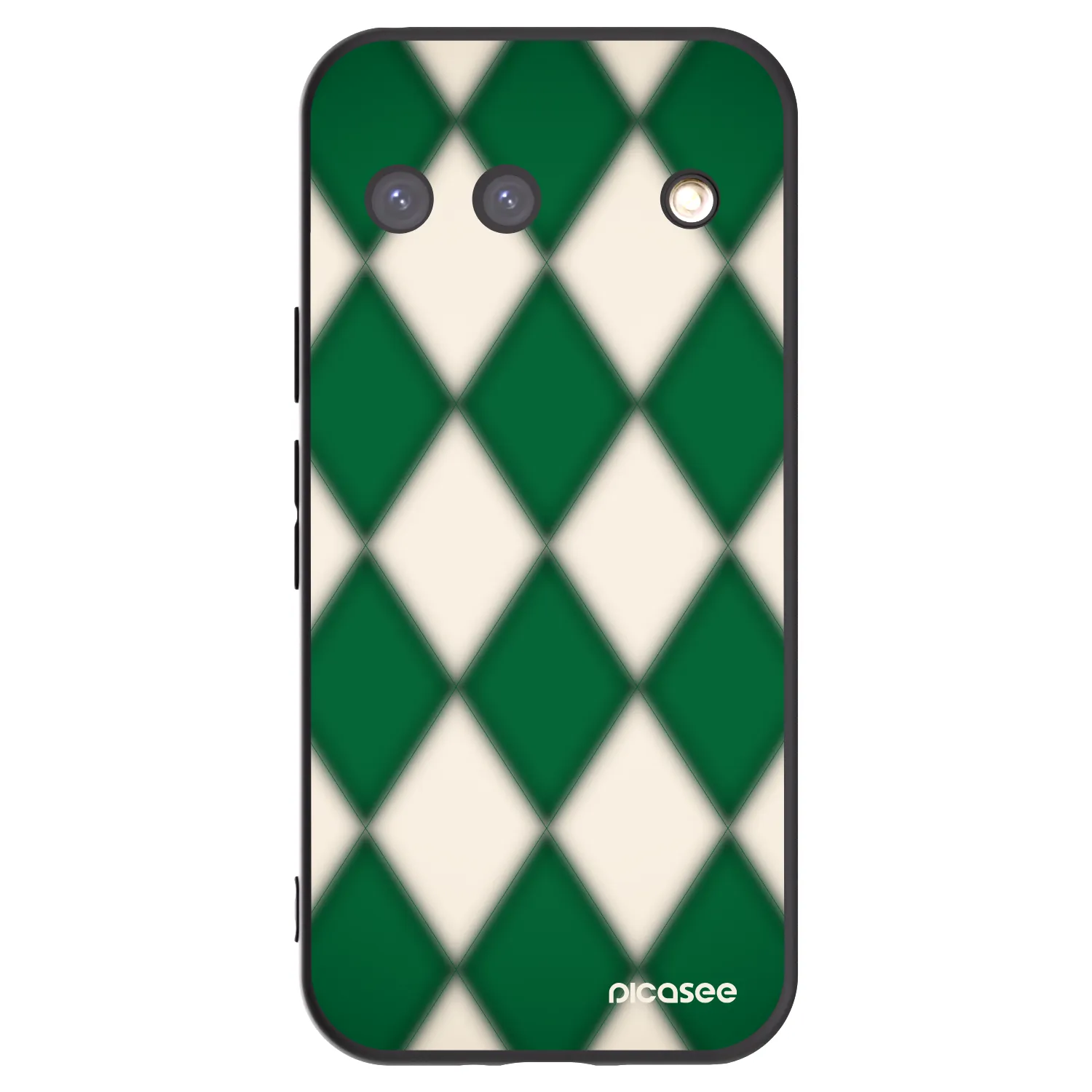 Picasee silikonski črni ovitek za Google Pixel 9 - Emerald Diamond