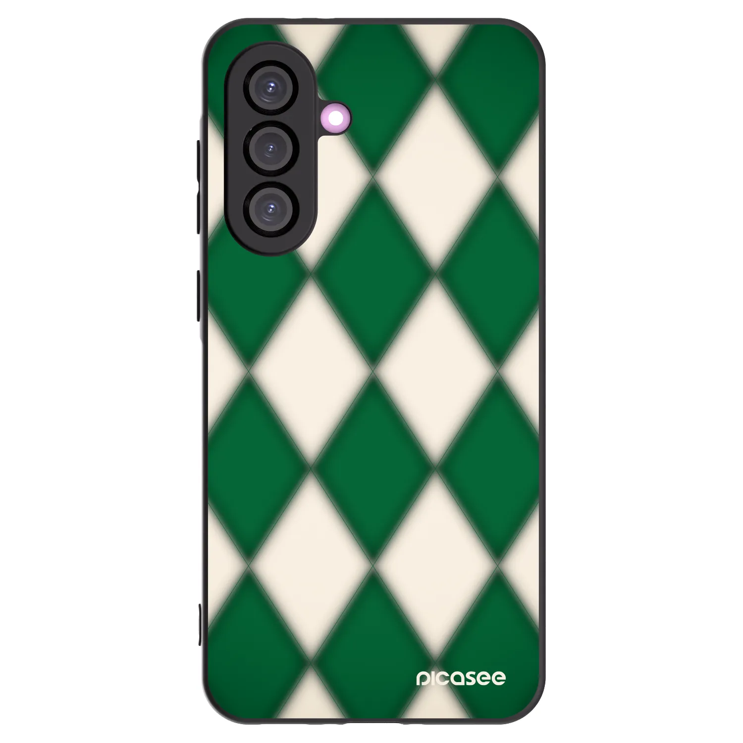 Picasee silikonski črni ovitek za Samsung Galaxy A36 5G - Emerald Diamond