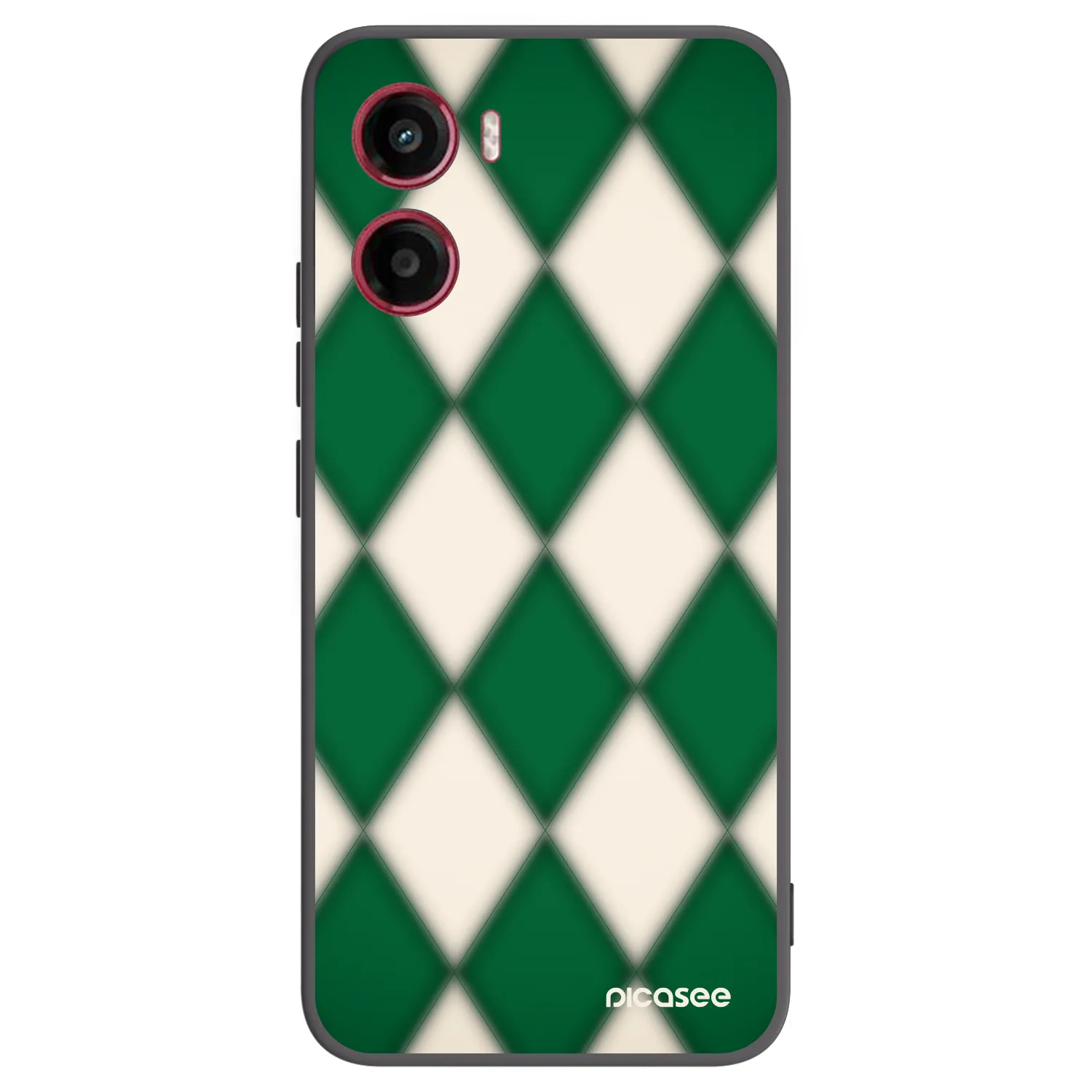 Picasee silikonski črni ovitek za Motorola Moto G05 - Emerald Diamond