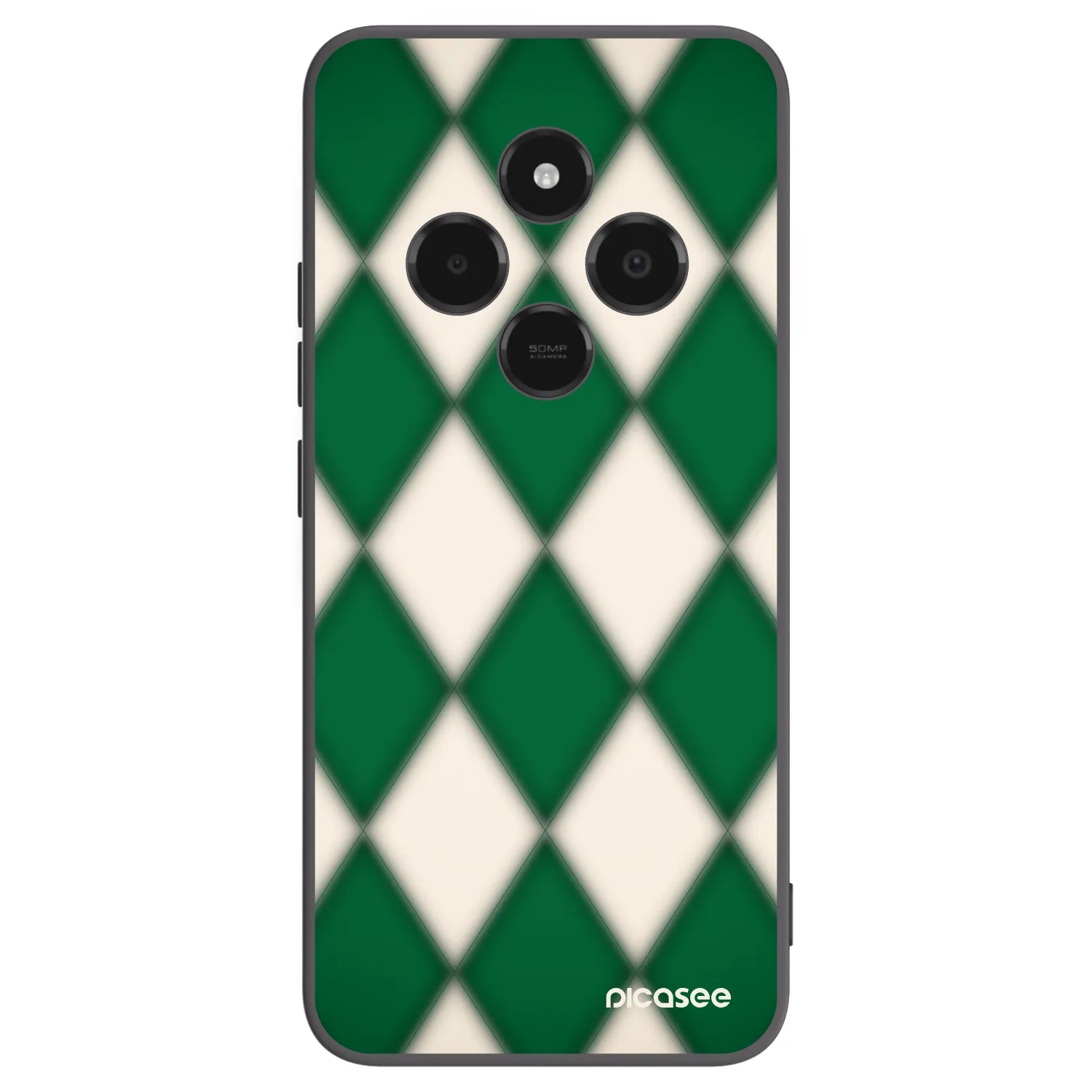 Picasee silikonski črni ovitek za Xiaomi Poco C75 - Emerald Diamond
