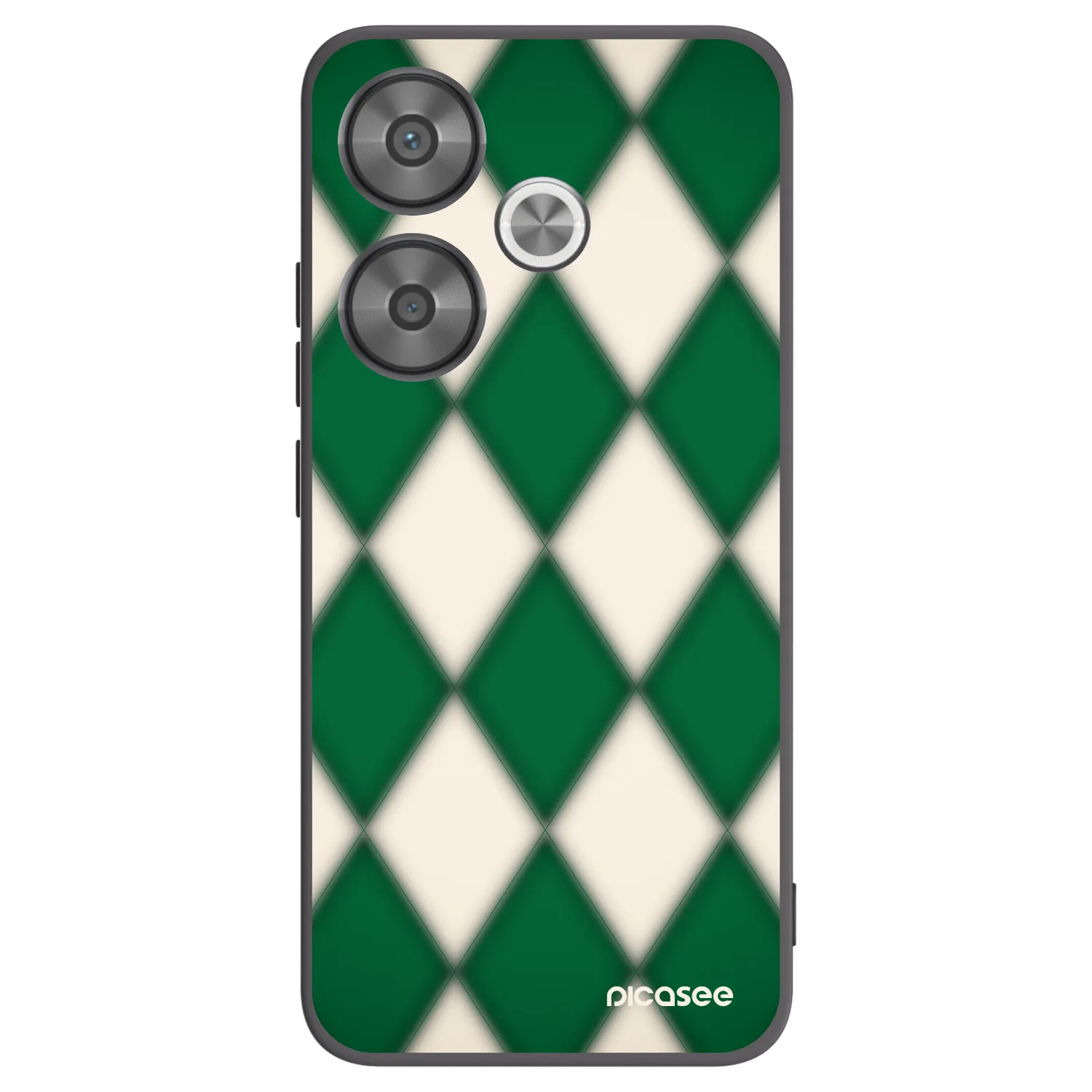 Picasee silikonski črni ovitek za Xiaomi Poco F6 - Emerald Diamond
