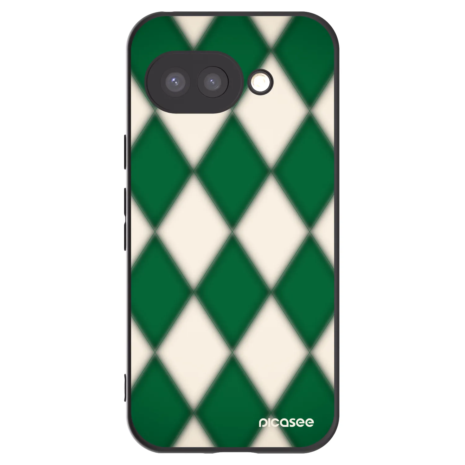 Picasee silikonski črni ovitek za Google Pixel 9a - Emerald Diamond