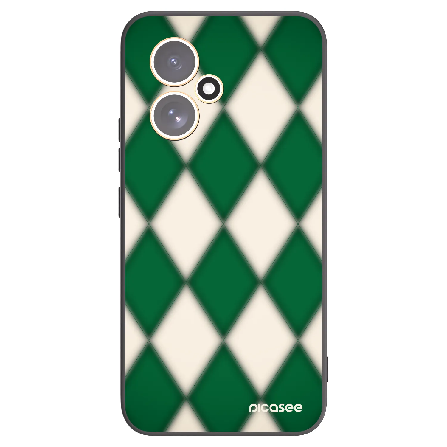 Picasee silikonski črni ovitek za Honor 400 5G - Emerald Diamond