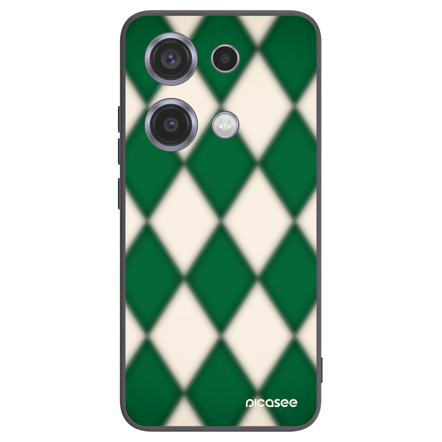 Picasee silikonski črni ovitek za Xiaomi Redmi Note 14S - Emerald Diamond