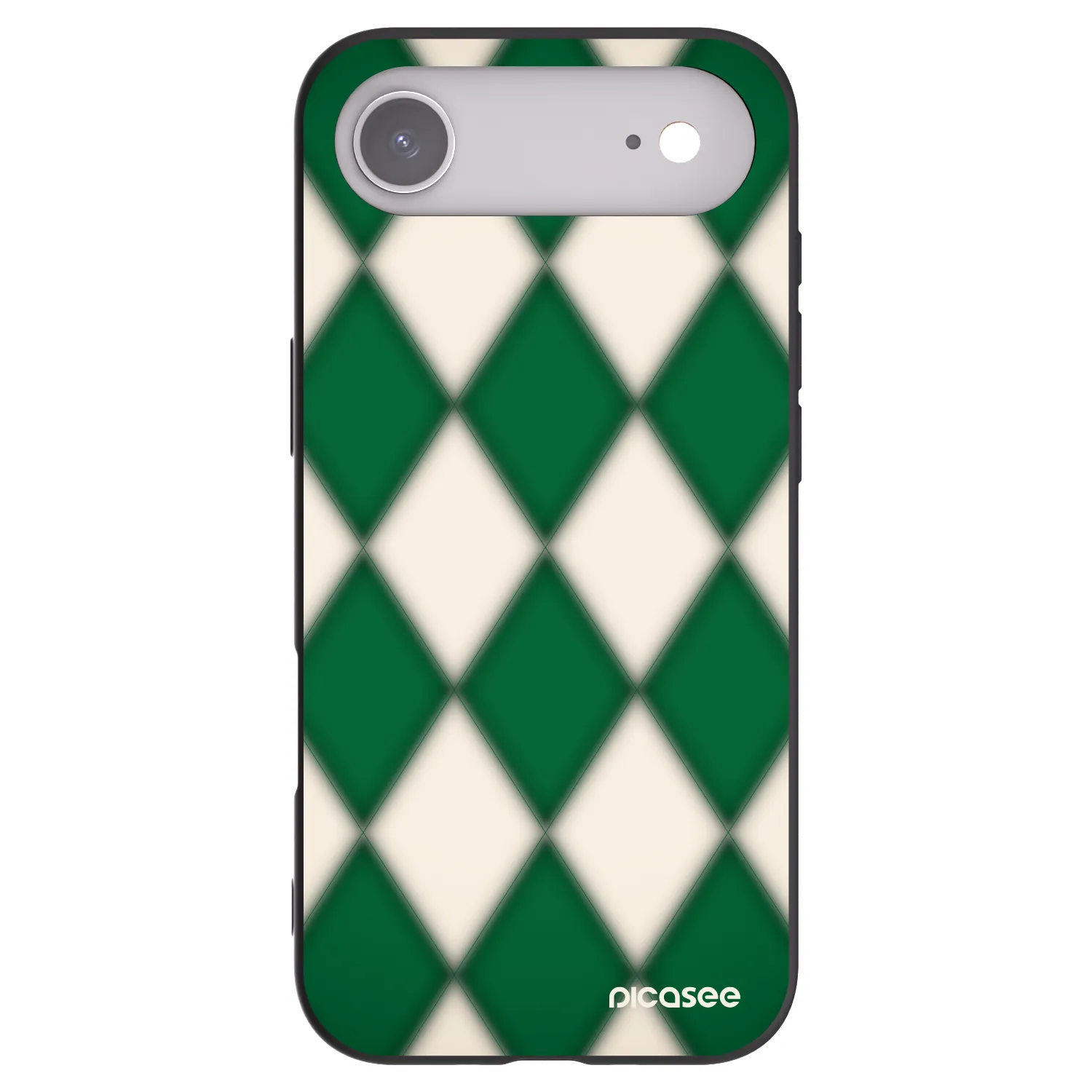 Picasee silikonski črni ovitek za Apple iPhone Air - Emerald Diamond