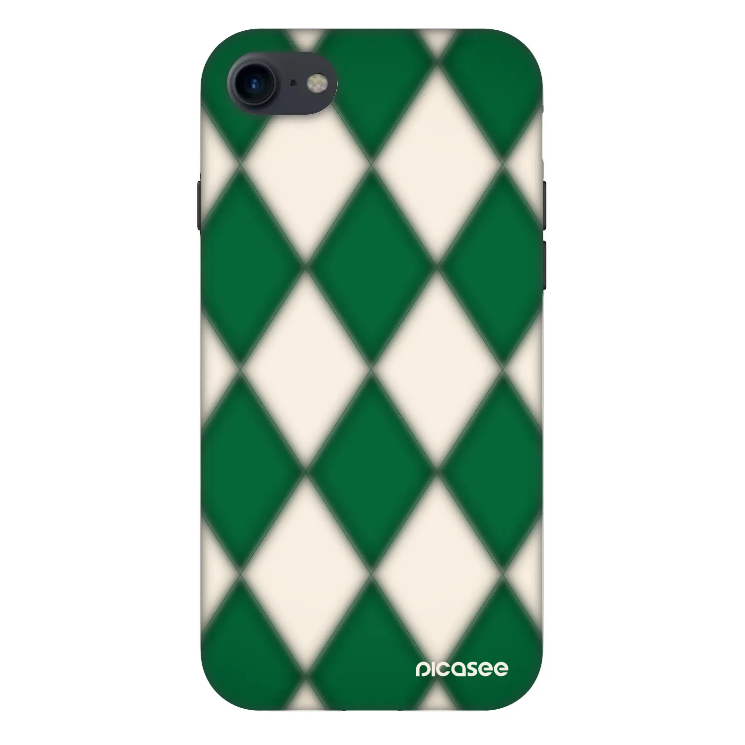 Picasee Fashion Case za Apple iPhone SE 2020 - Emerald Diamond