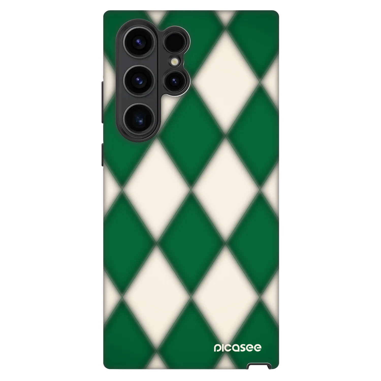 Picasee Fashion Case za Samsung Galaxy S22 Ultra 5G - Emerald Diamond