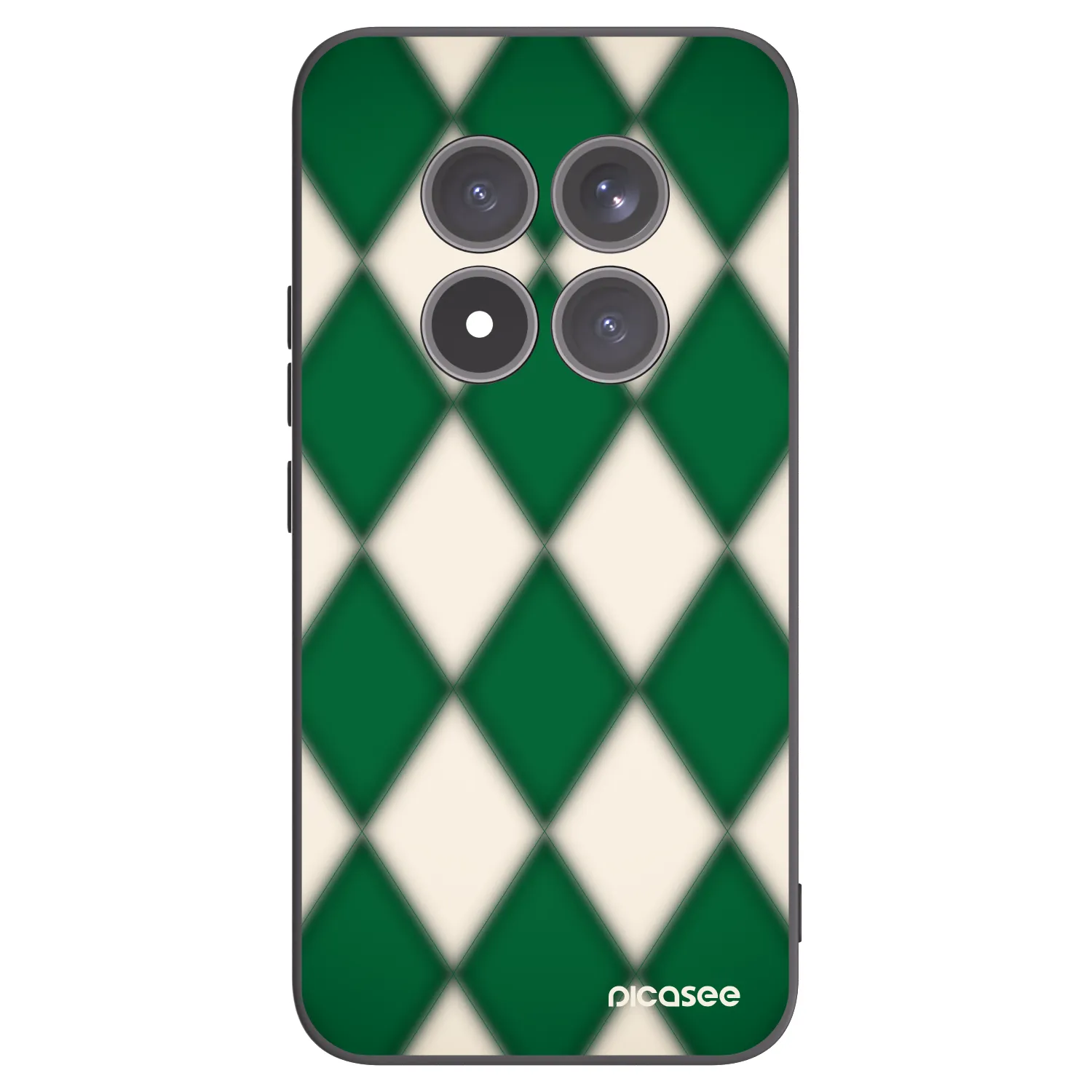 Picasee silikonski črni ovitek za Xiaomi Redmi Note 15 Pro+ - Emerald Diamond