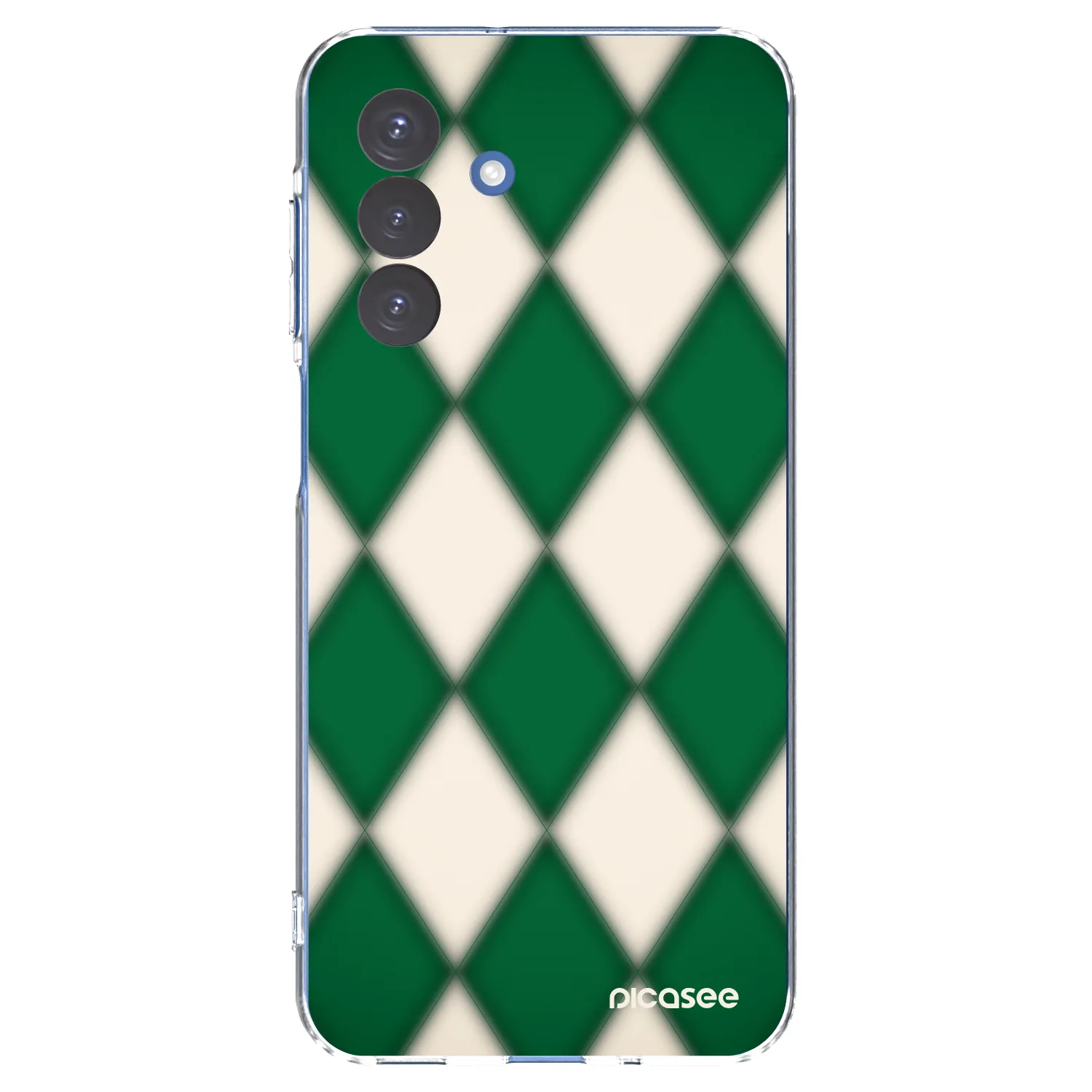 Picasee silikonski prozorni ovitek za Samsung Galaxy A17 5G - Emerald Diamond