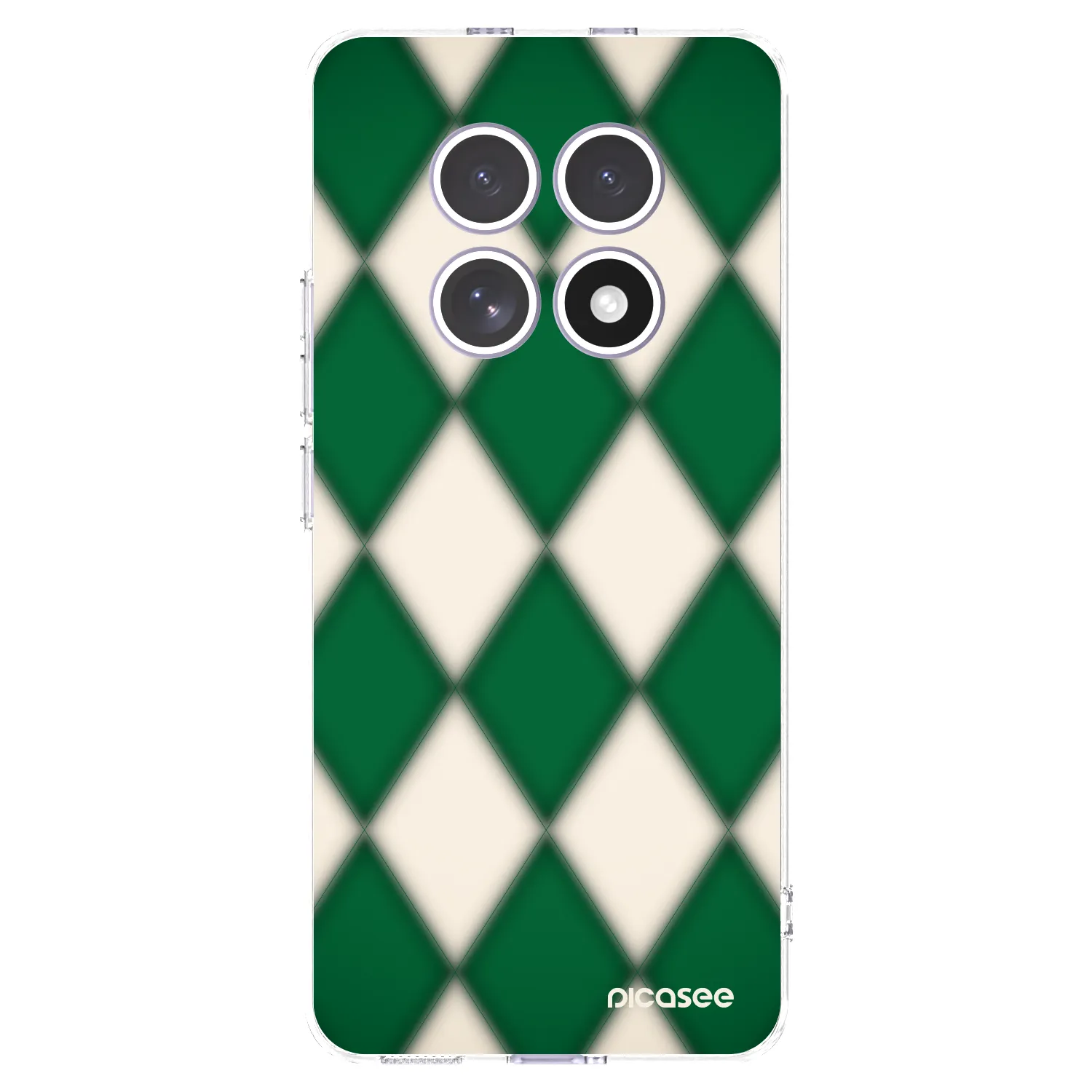 Picasee silikonski prozorni ovitek za Xiaomi Redmi Note 15 - Emerald Diamond