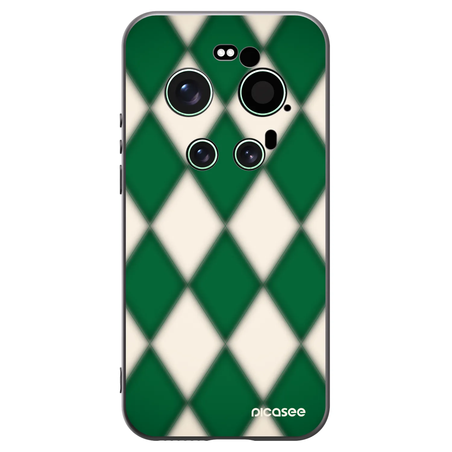 Picasee silikonski črni ovitek za Xiaomi 17 Ultra - Emerald Diamond