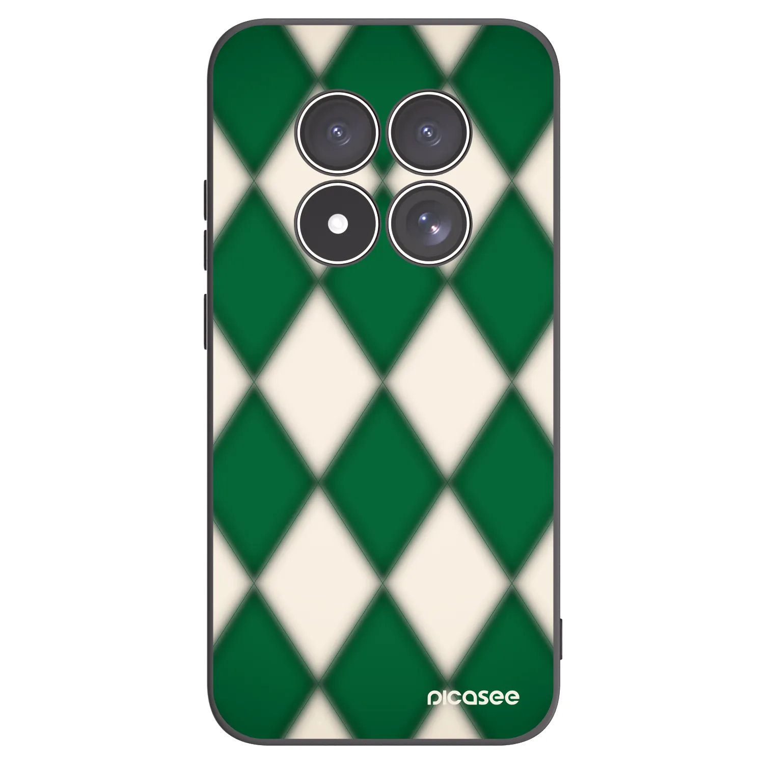 Picasee silikonski črni ovitek za Xiaomi Redmi Note 15 Pro 5G - Emerald Diamond