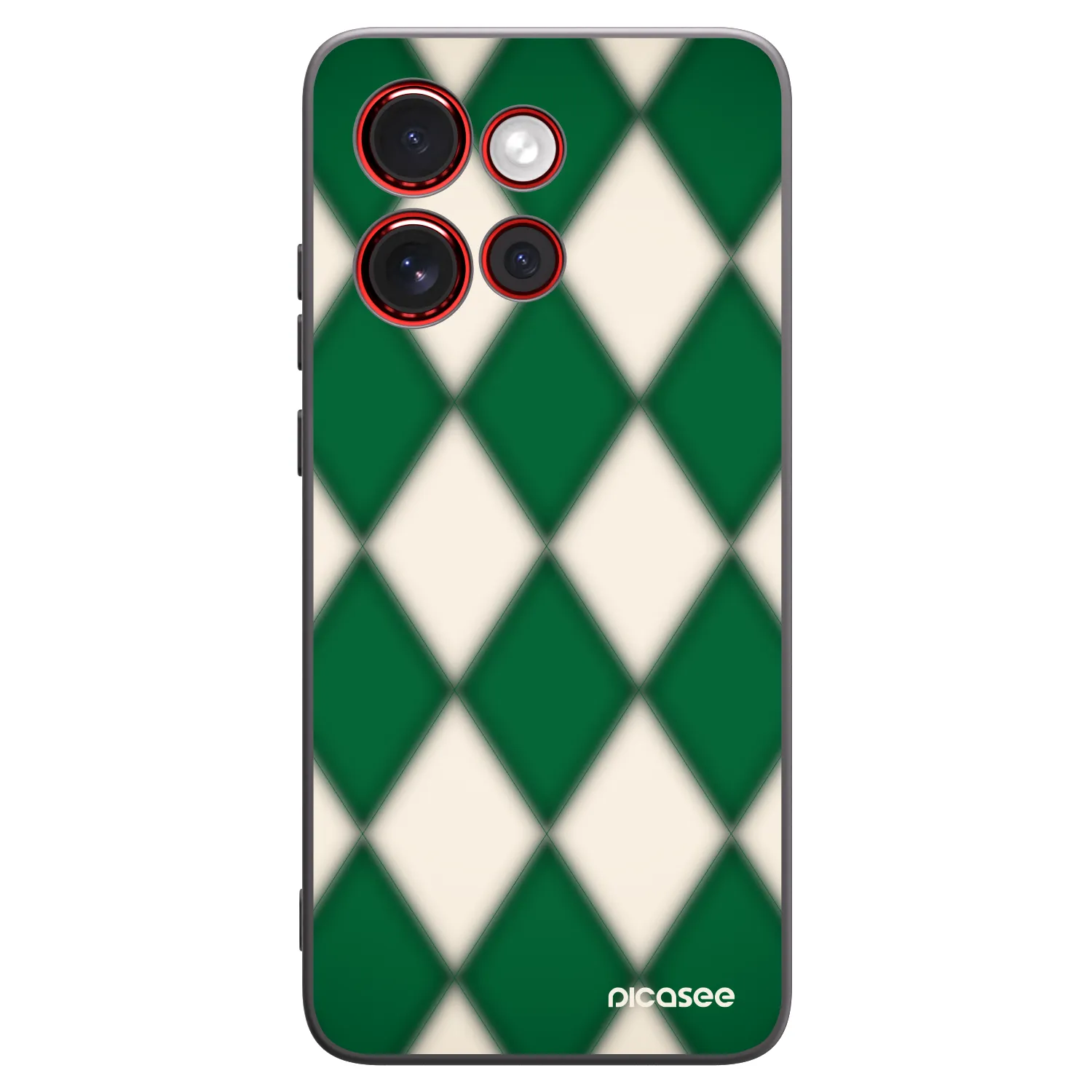Picasee silikonski črni ovitek za Motorola Edge 60 Neo 5G - Emerald Diamond