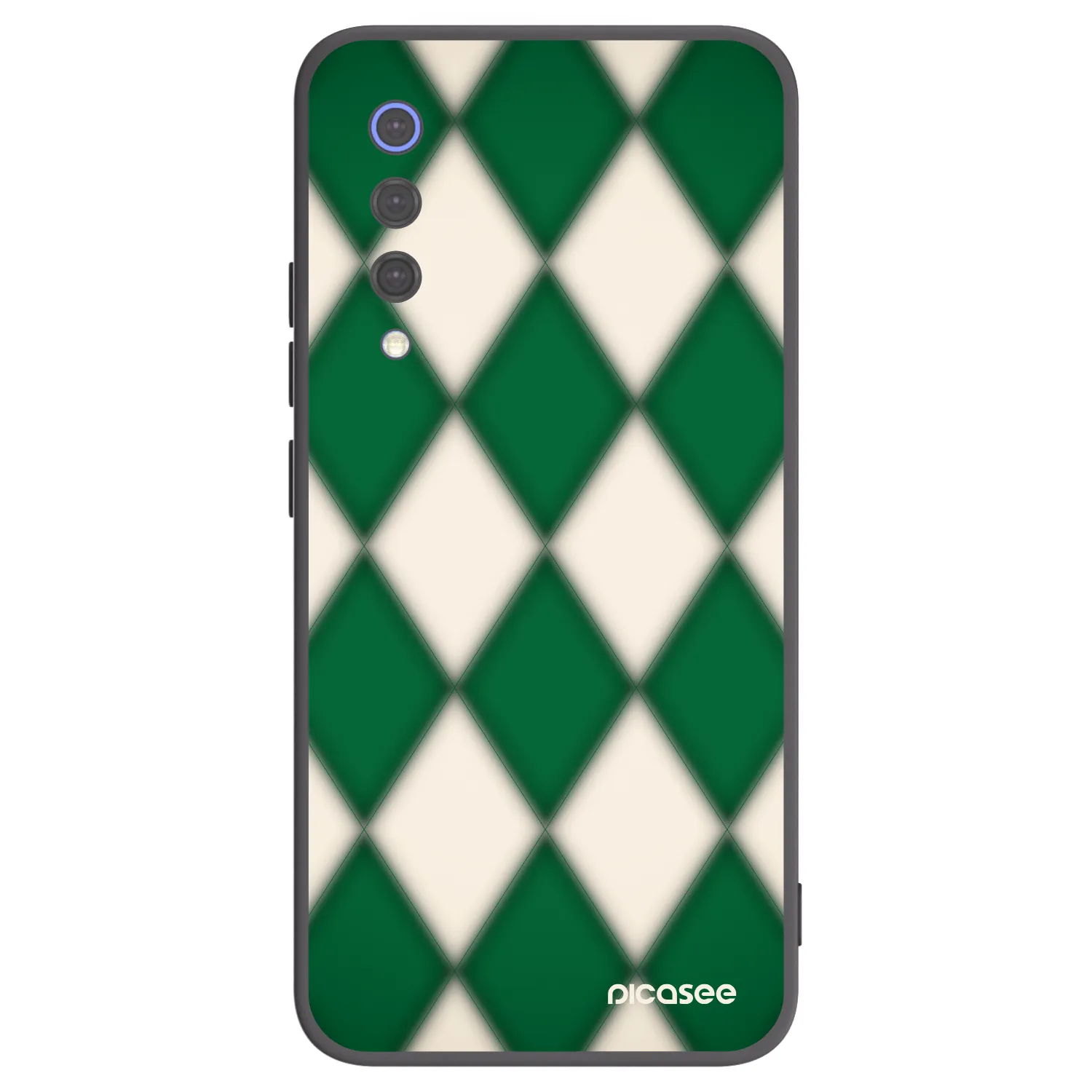 Picasee silikonski črni ovitek za Xiaomi Mi 9 SE - Emerald Diamond