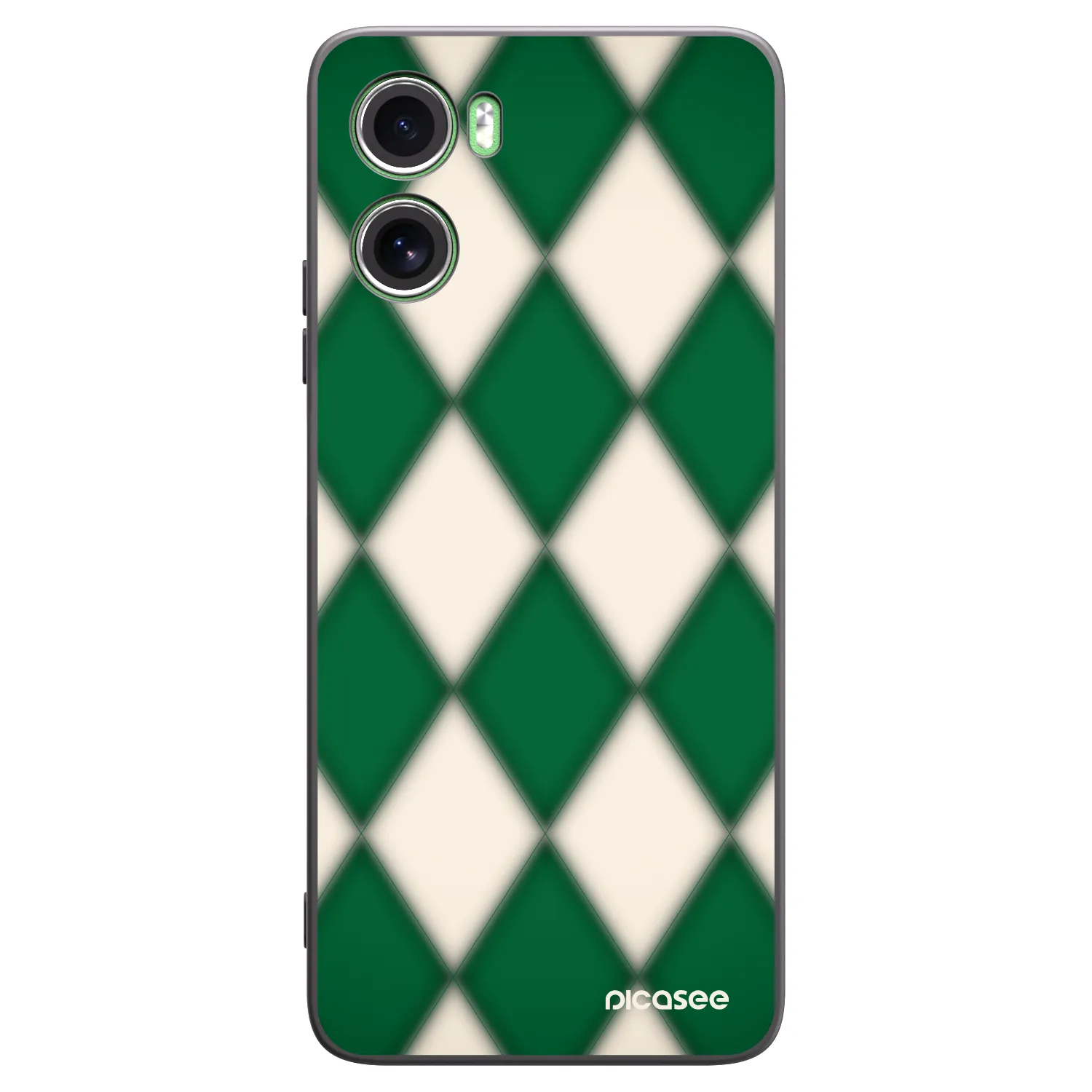 Picasee silikonski črni ovitek za Motorola Moto G06 - Emerald Diamond