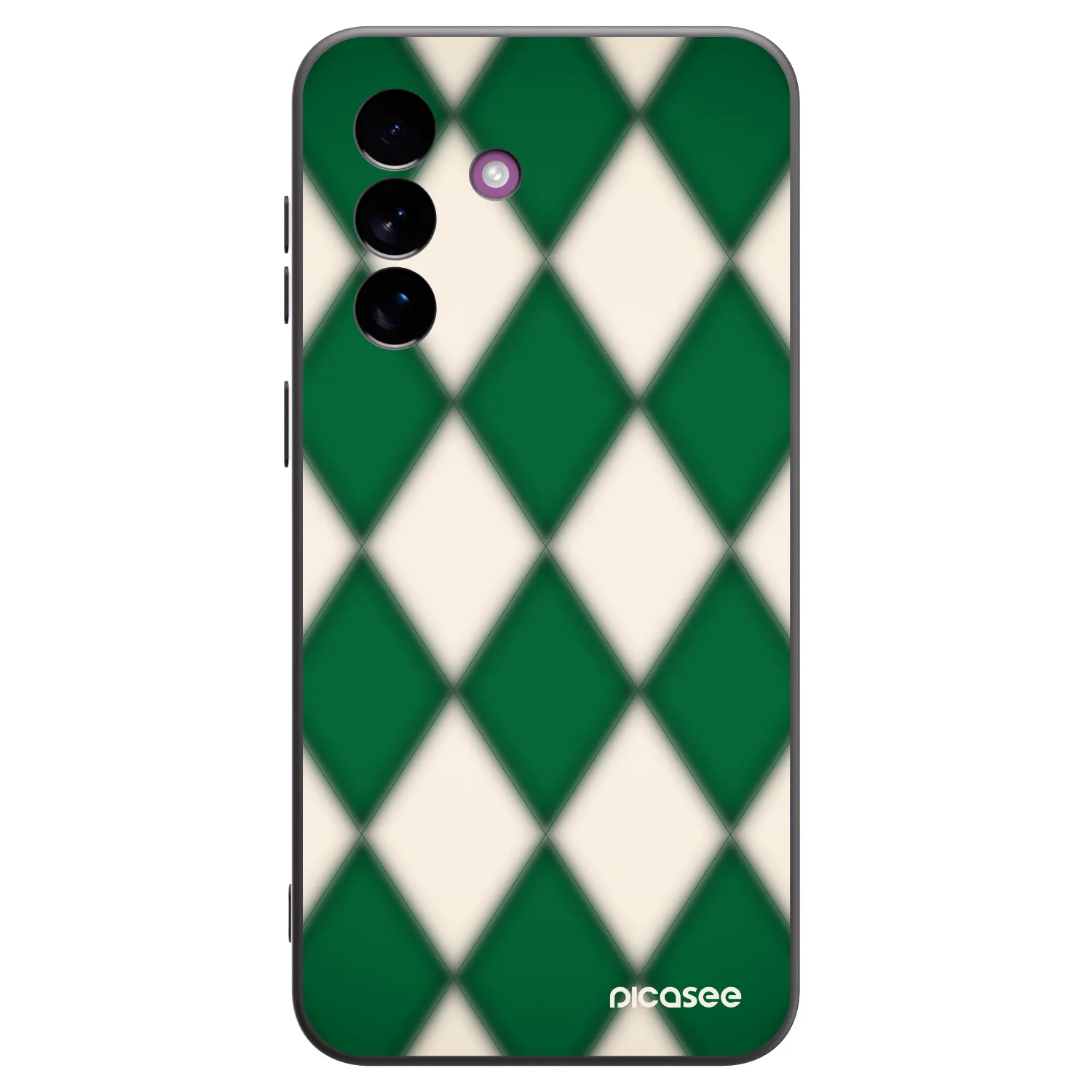 Picasee silikonski črni ovitek za Samsung Galaxy A37 - Emerald Diamond