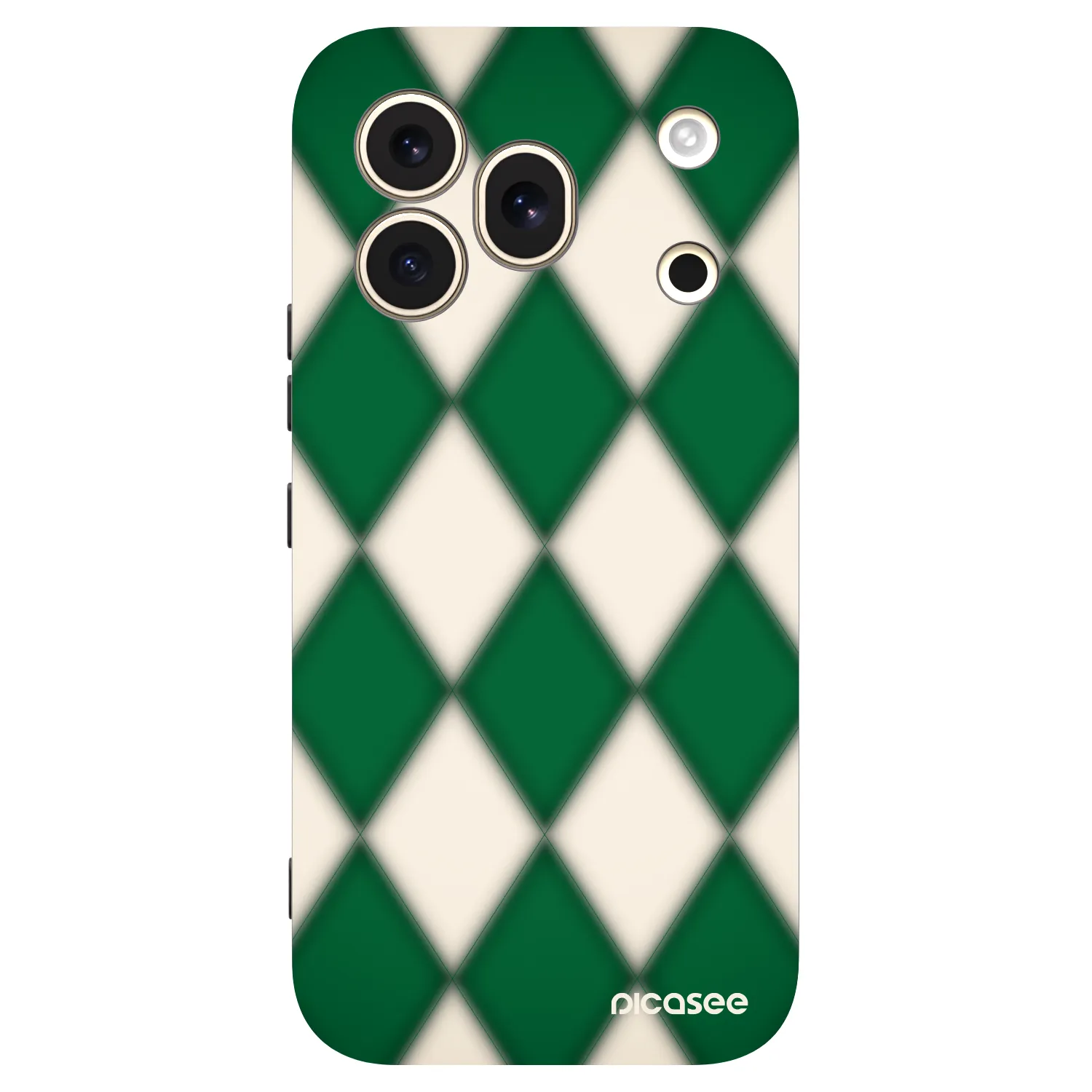 Picasee silikonski črni ovitek za Honor 600 Pro - Emerald Diamond