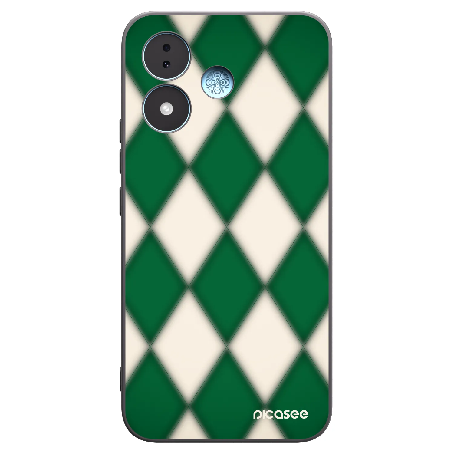 Picasee silikonski črni ovitek za Xiaomi Redmi Note 17 5G - Emerald Diamond