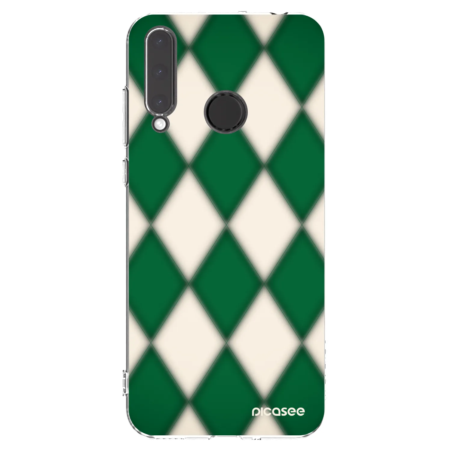 Picasee silikonski prozorni ovitek za Honor 20 Lite - Emerald Diamond