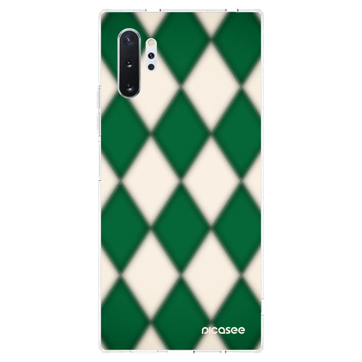Picasee silikonski prozorni ovitek za Samsung Galaxy Note 10+ N975F - Emerald Diamond