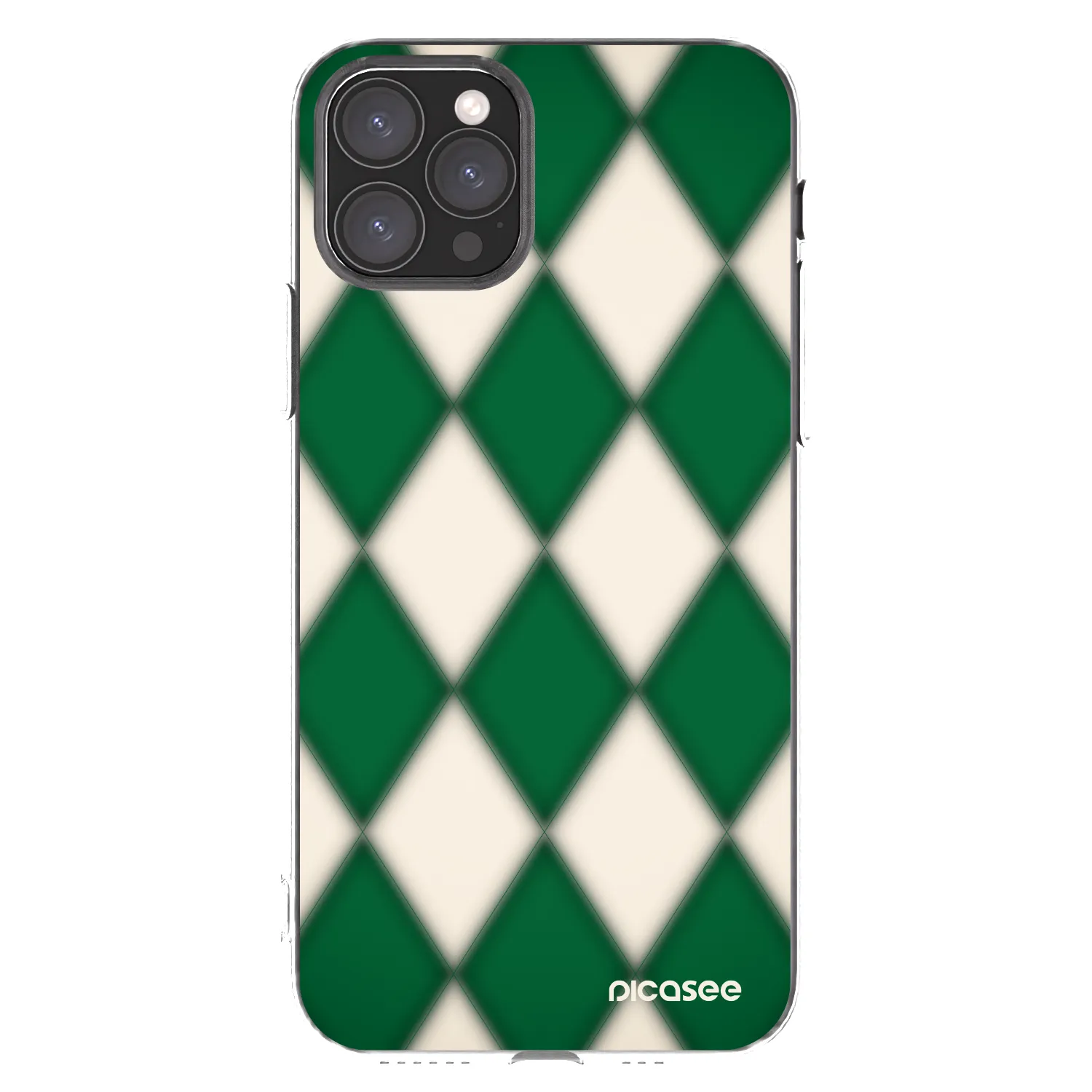 Picasee silikonski prozorni ovitek za Apple iPhone 11 Pro - Emerald Diamond