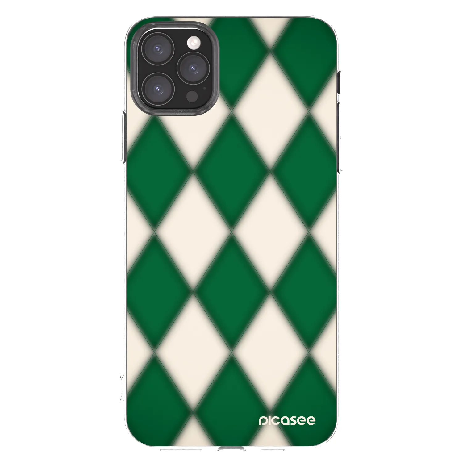 Picasee silikonski prozorni ovitek za Apple iPhone 11 Pro Max - Emerald Diamond