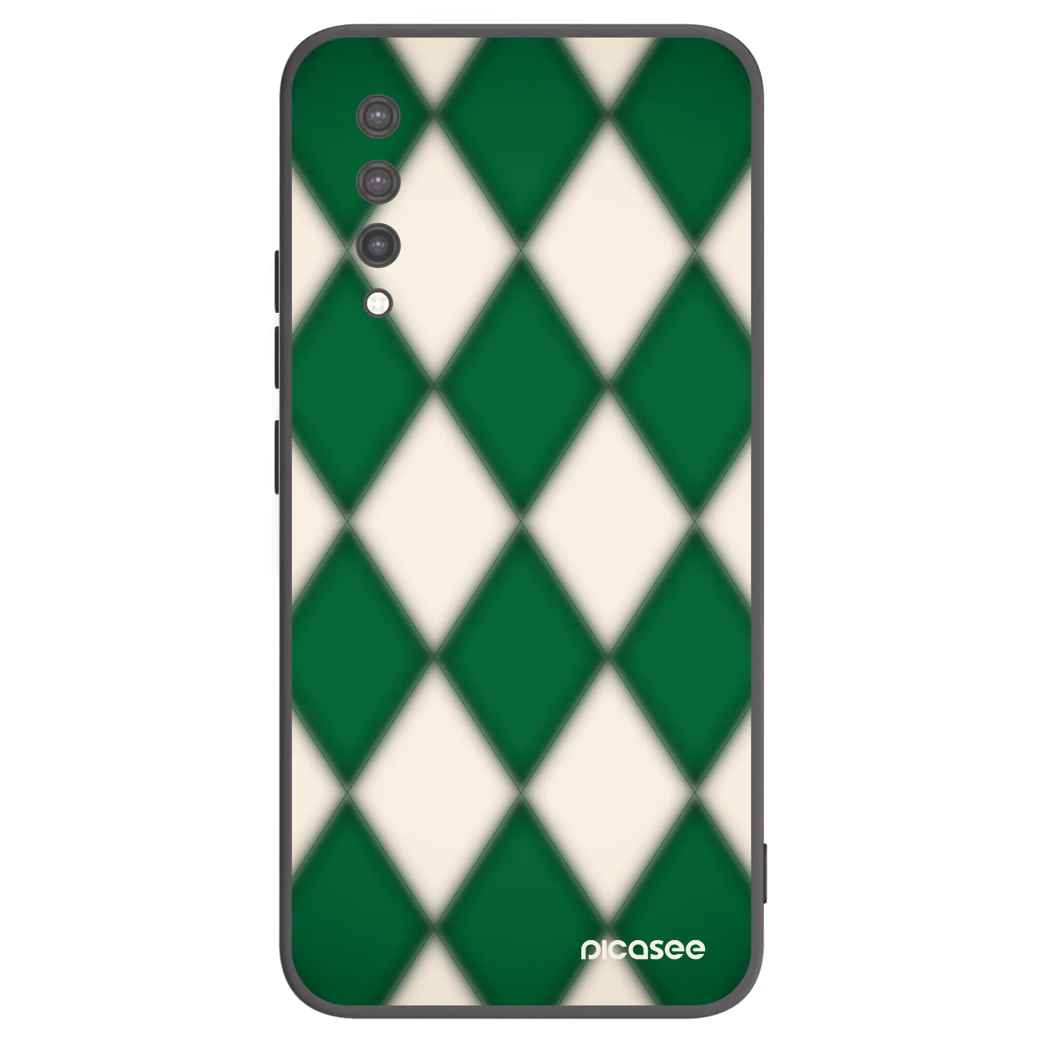 Picasee silikonski črni ovitek za Xiaomi Mi 9 Lite - Emerald Diamond