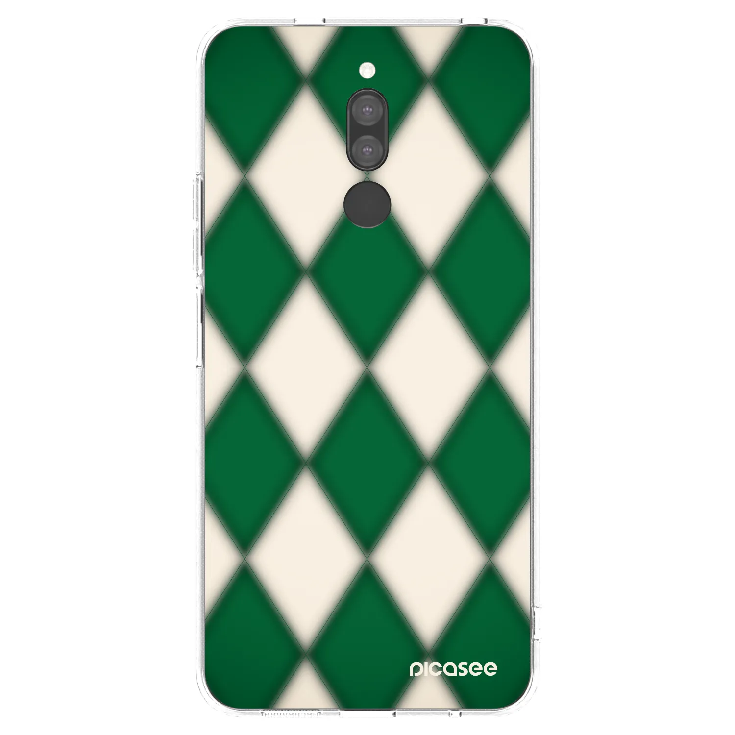 Picasee silikonski prozorni ovitek za Xiaomi Redmi 8 - Emerald Diamond