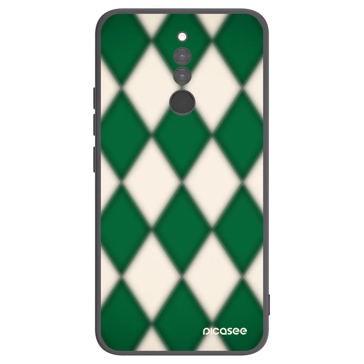 Picasee silikonski črni ovitek za Xiaomi Redmi 8 - Emerald Diamond