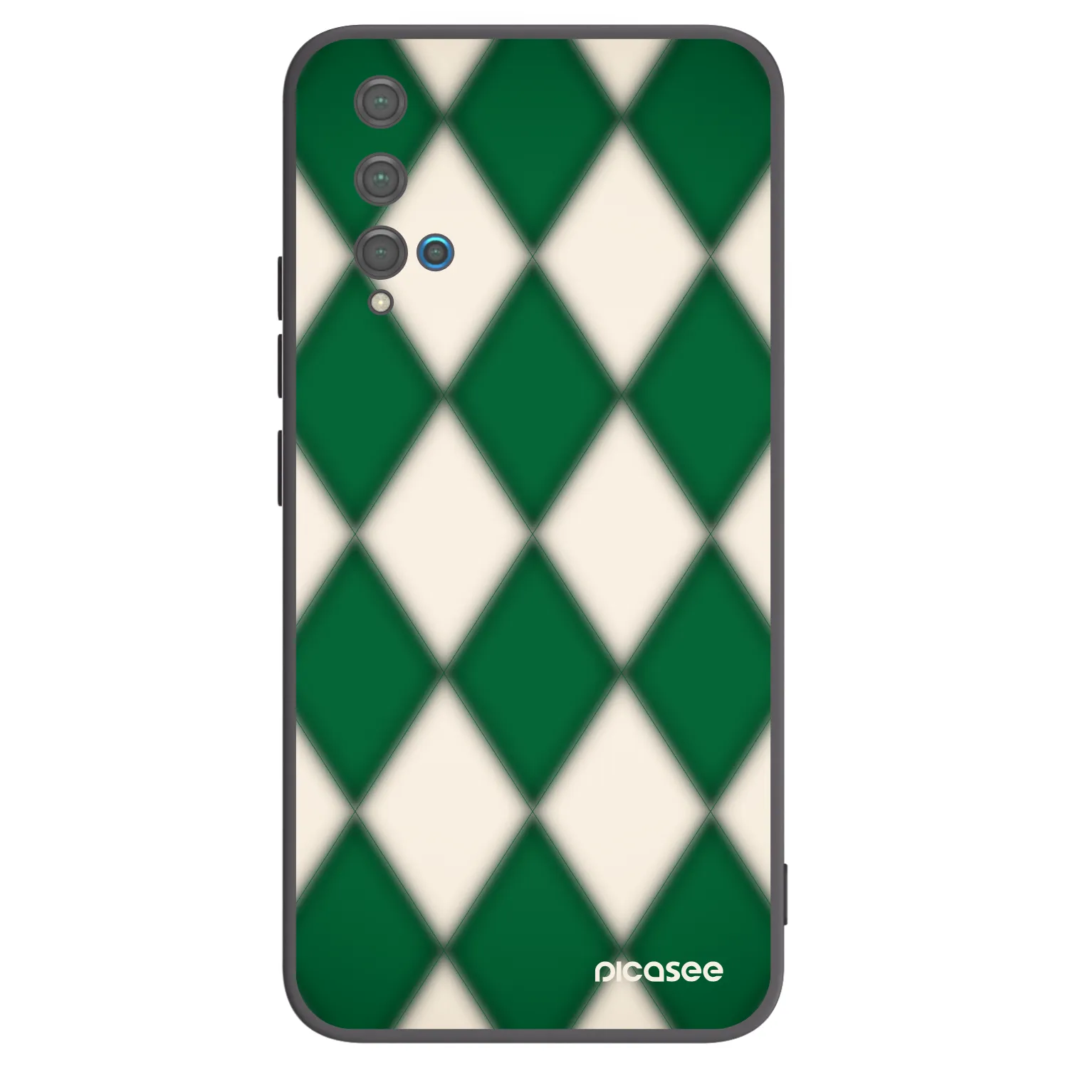Picasee silikonski črni ovitek za Huawei Nova 5T - Emerald Diamond