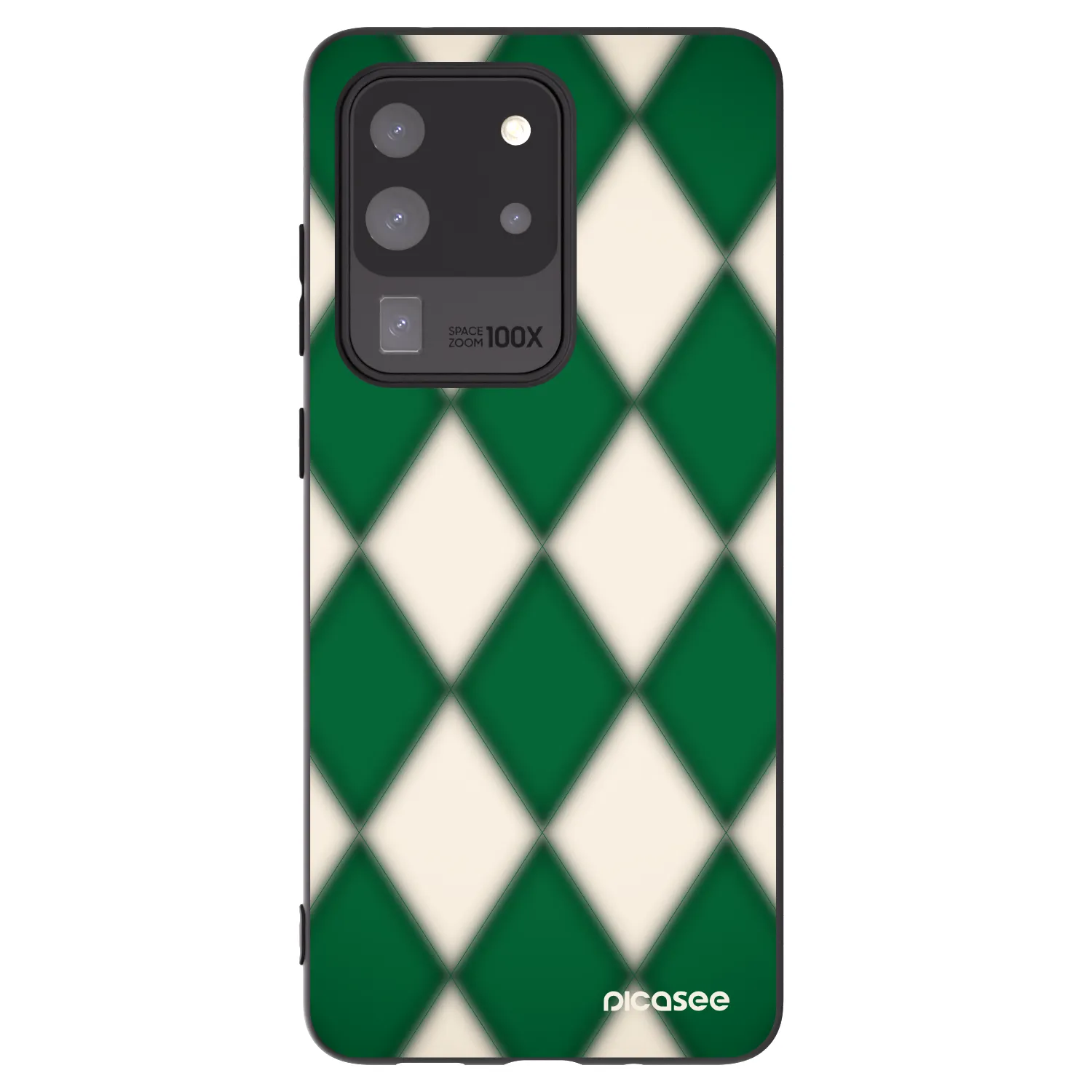 Picasee silikonski črni ovitek za Samsung Galaxy S20 Ultra 5G G988F - Emerald Diamond