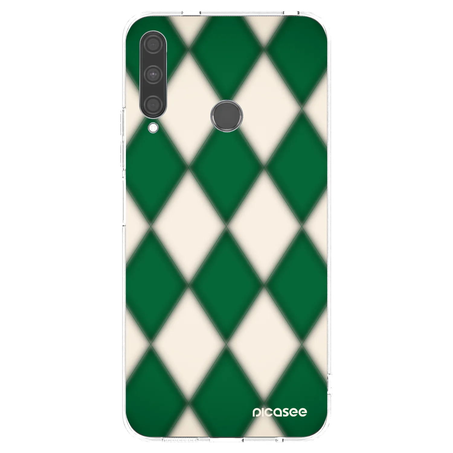 Picasee silikonski prozorni ovitek za Huawei P40 Lite E - Emerald Diamond