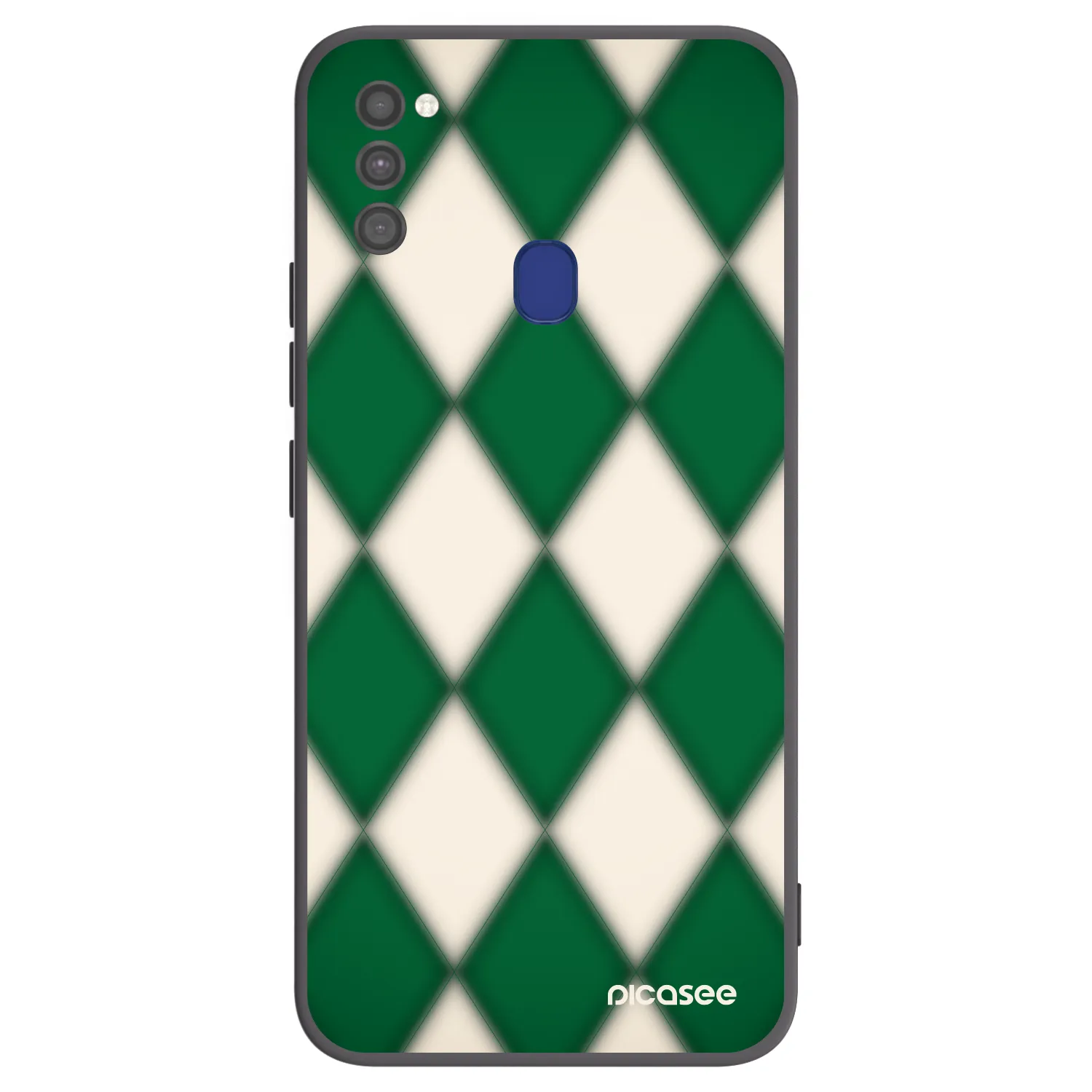 Picasee silikonski črni ovitek za Samsung Galaxy M21 M215F - Emerald Diamond