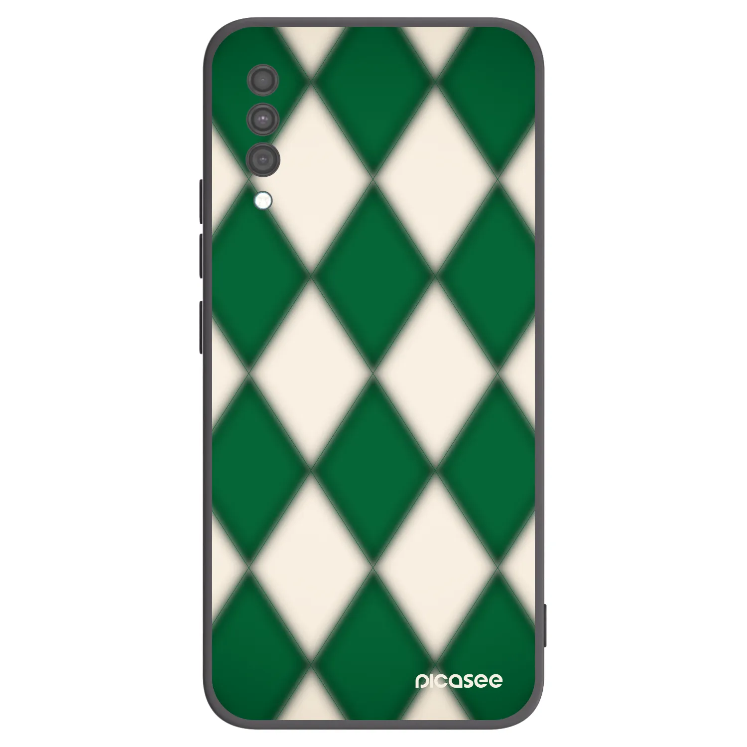 Picasee silikonski črni ovitek za Samsung Galaxy A30s A307F - Emerald Diamond